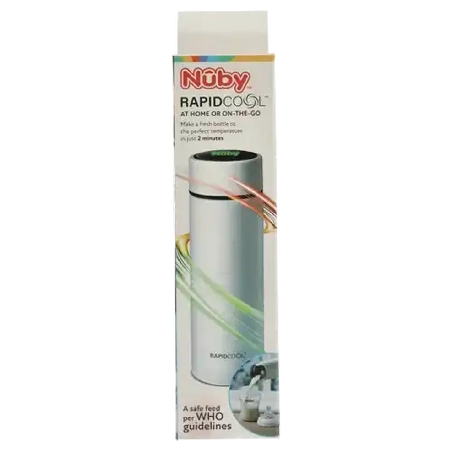 Image of Nûby White Rapid Cool Flask
