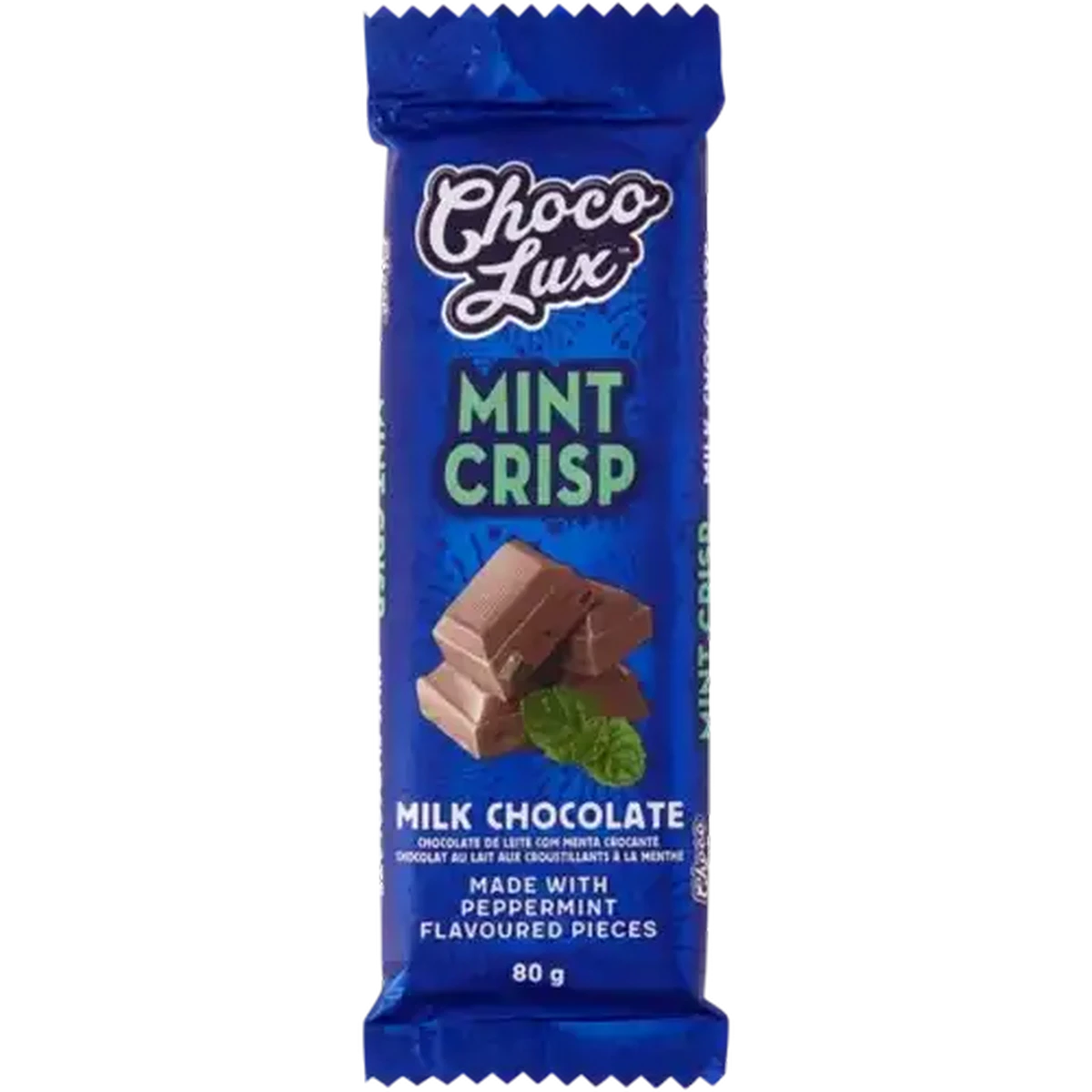 Checkers Sixty60 | Choco Lux Mint Crisp Milk Chocolate Slab 80g