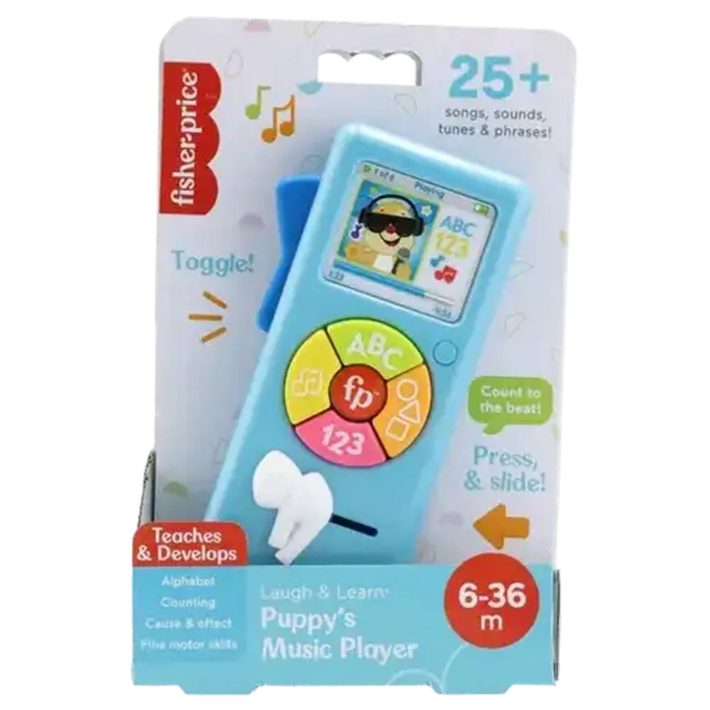 Image of Fisher-Price Puppy Music Player 6-36 Months