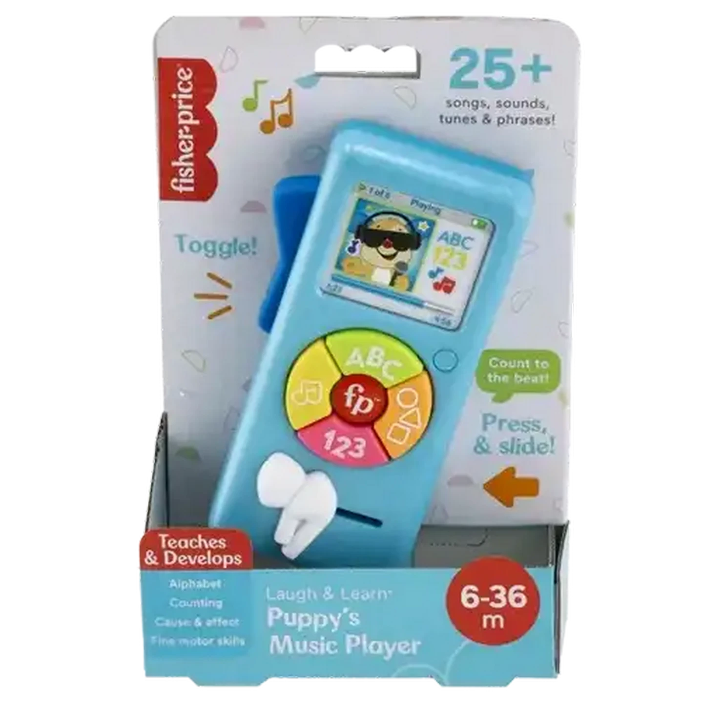 Image of Fisher-Price Puppy Music Player 6-36 Months
