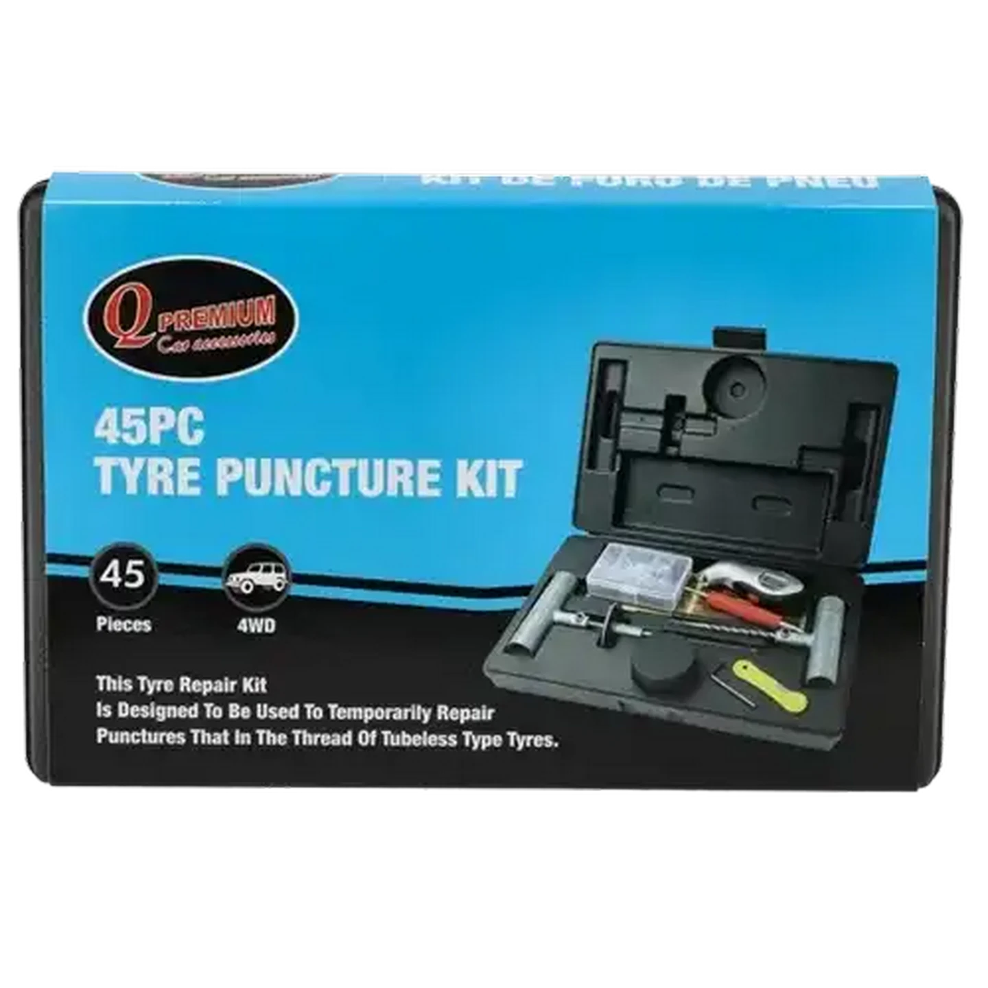 生地ご確認用 ブライスOF keitty* 007 Checkers Sixty60 | Q Premium Tyre Puncture Kit 45 Piece