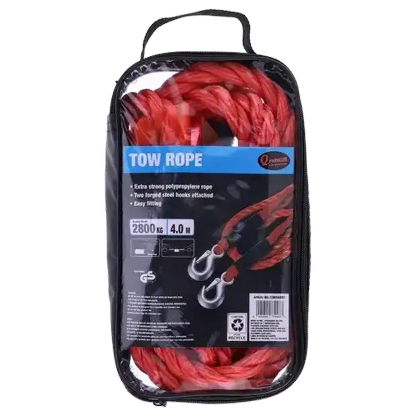 Checkers Sixty60 | Q Premium Tow Rope 4m (Strength 2800kg)