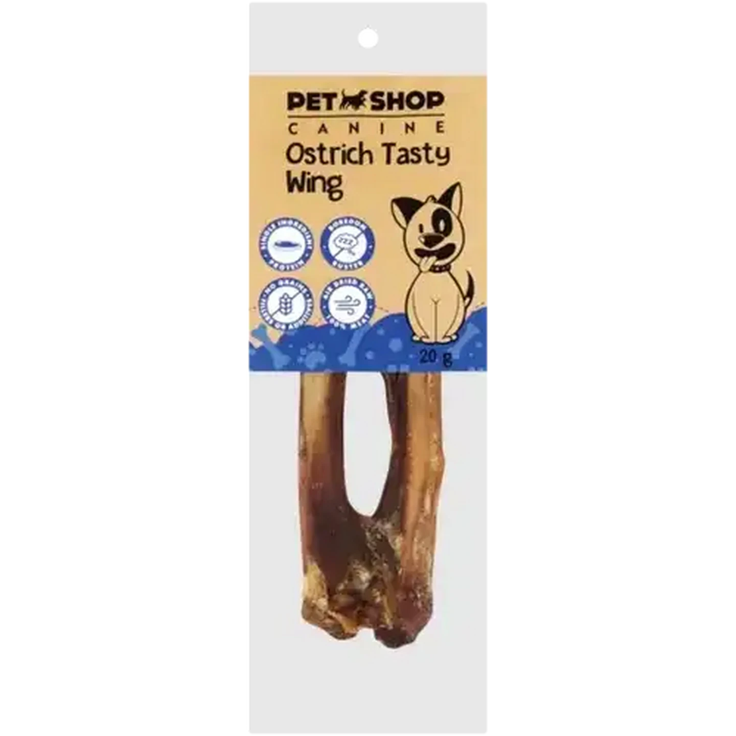 Checkers Sixty60 | Petshop Ostrich Tasty Wing 20g
