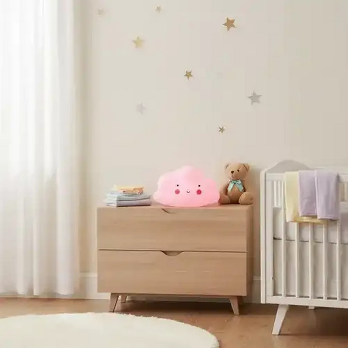 Image of Jolly Tots Baby Night Light Pink 0 Months+