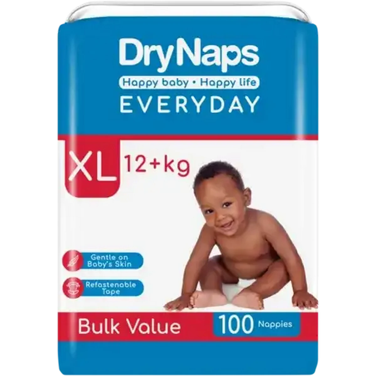 Shoprite ZA | DryNaps Extra Large Disposable Nappies 100 Pack