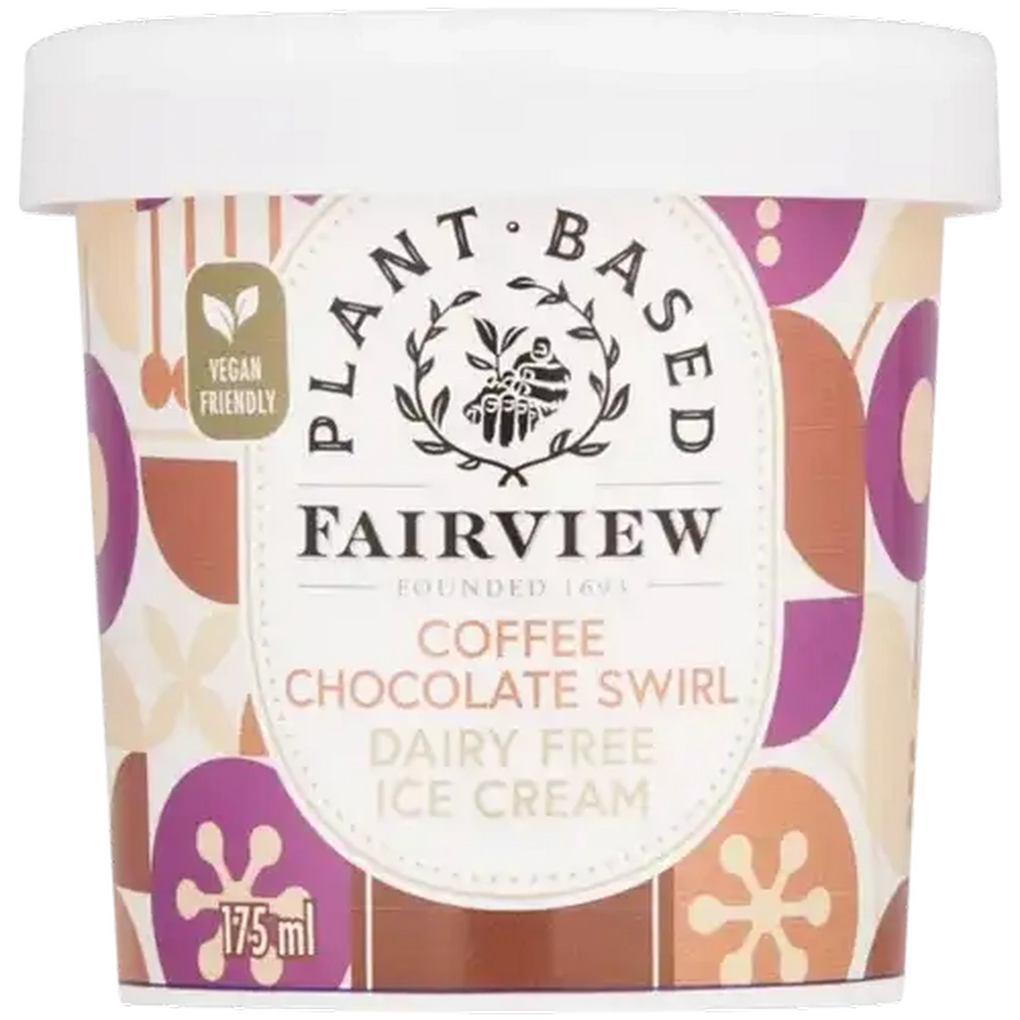 Image of Fairview Plant-Based Coffee Chocolate Swirl Dairy Free Ice Cream 175ml