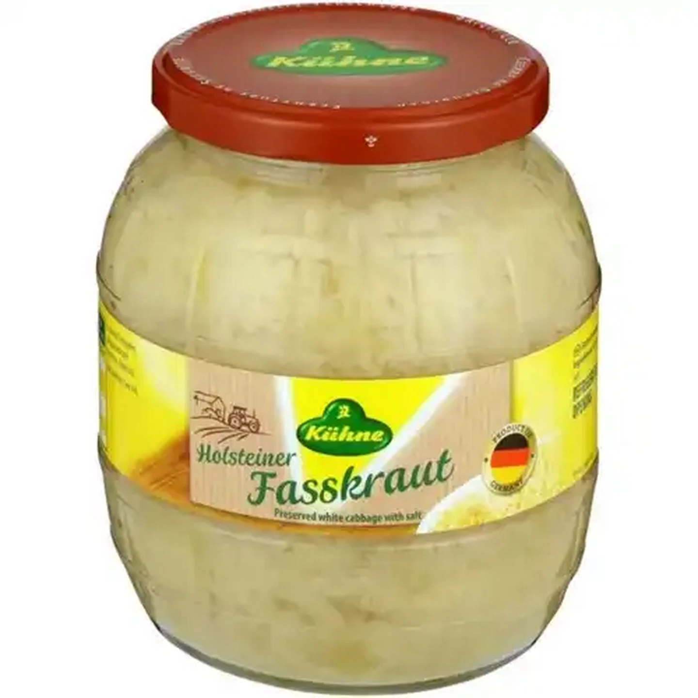 Image of Kühne Holsteiner Fasskraut Sauerkraut 810g