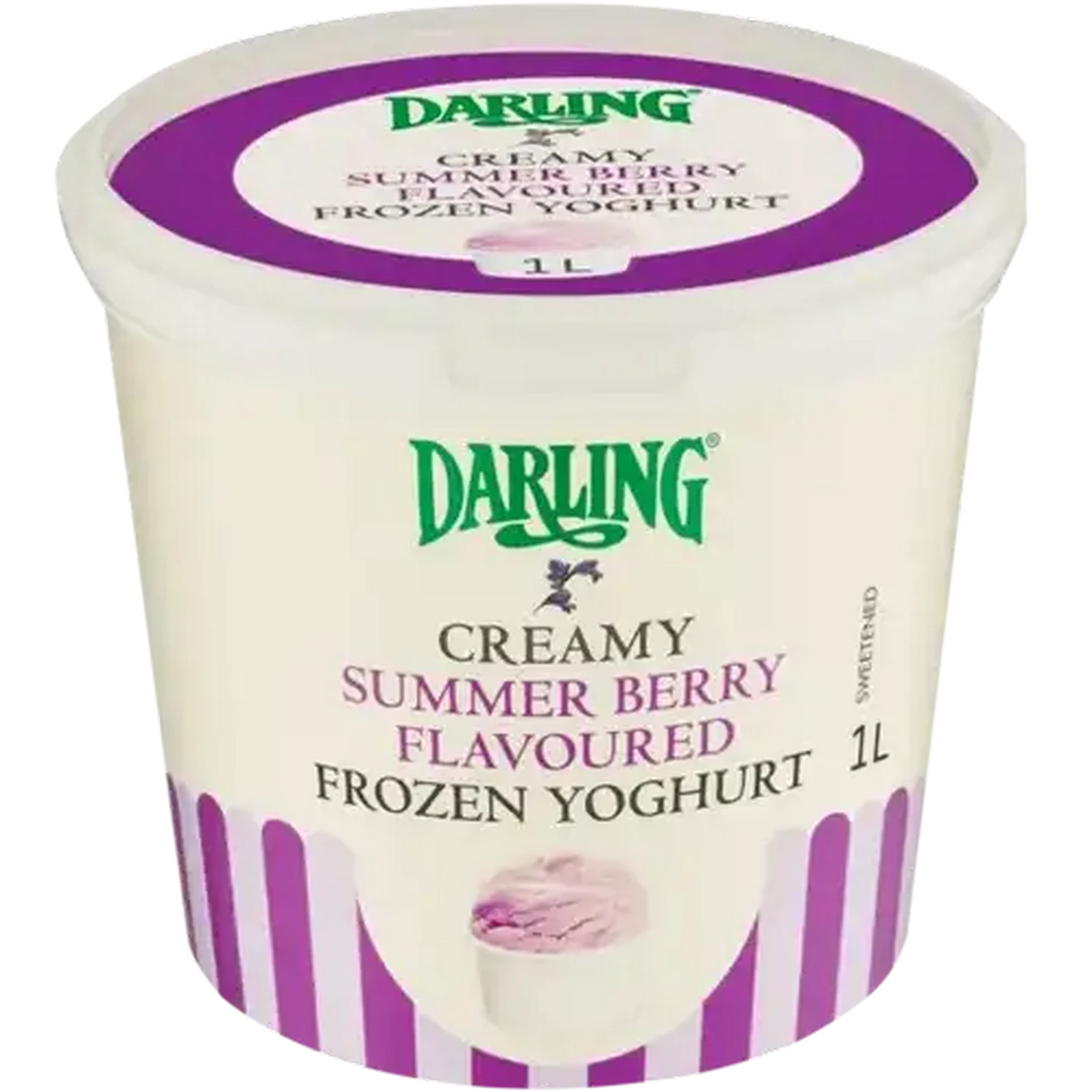 Image of Darling Summer Berry Flavoured Creamy Frozen Yoghurt 1L