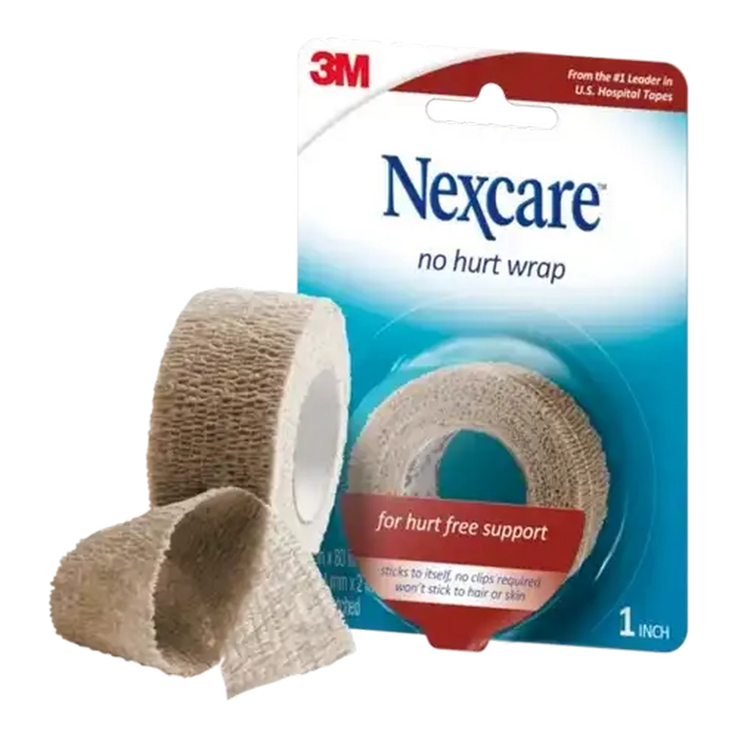 Image of Nexcare No Hurt Wrap NHT-1  25.4mm x 2m