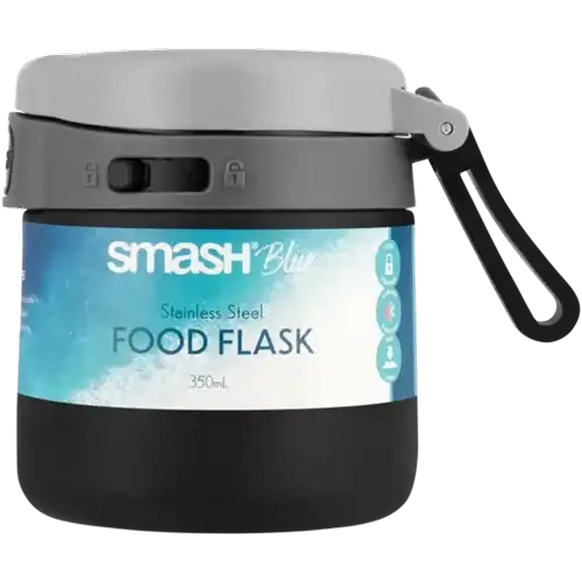 Checkers Sixty60 | Smash Blue Stainless Steel Food Flask 350ml (Colour ...