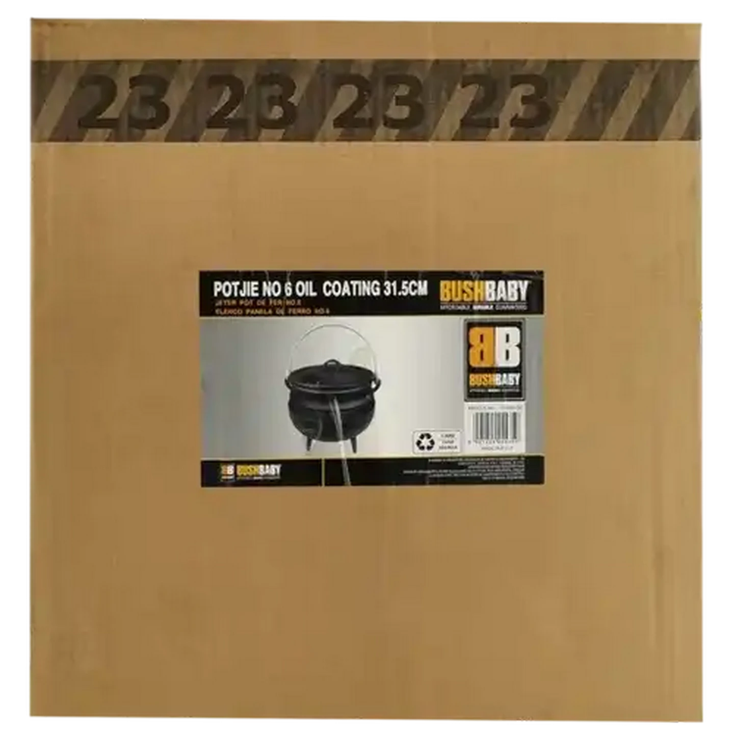 Image of Bush Baby No 6 Large Potjie