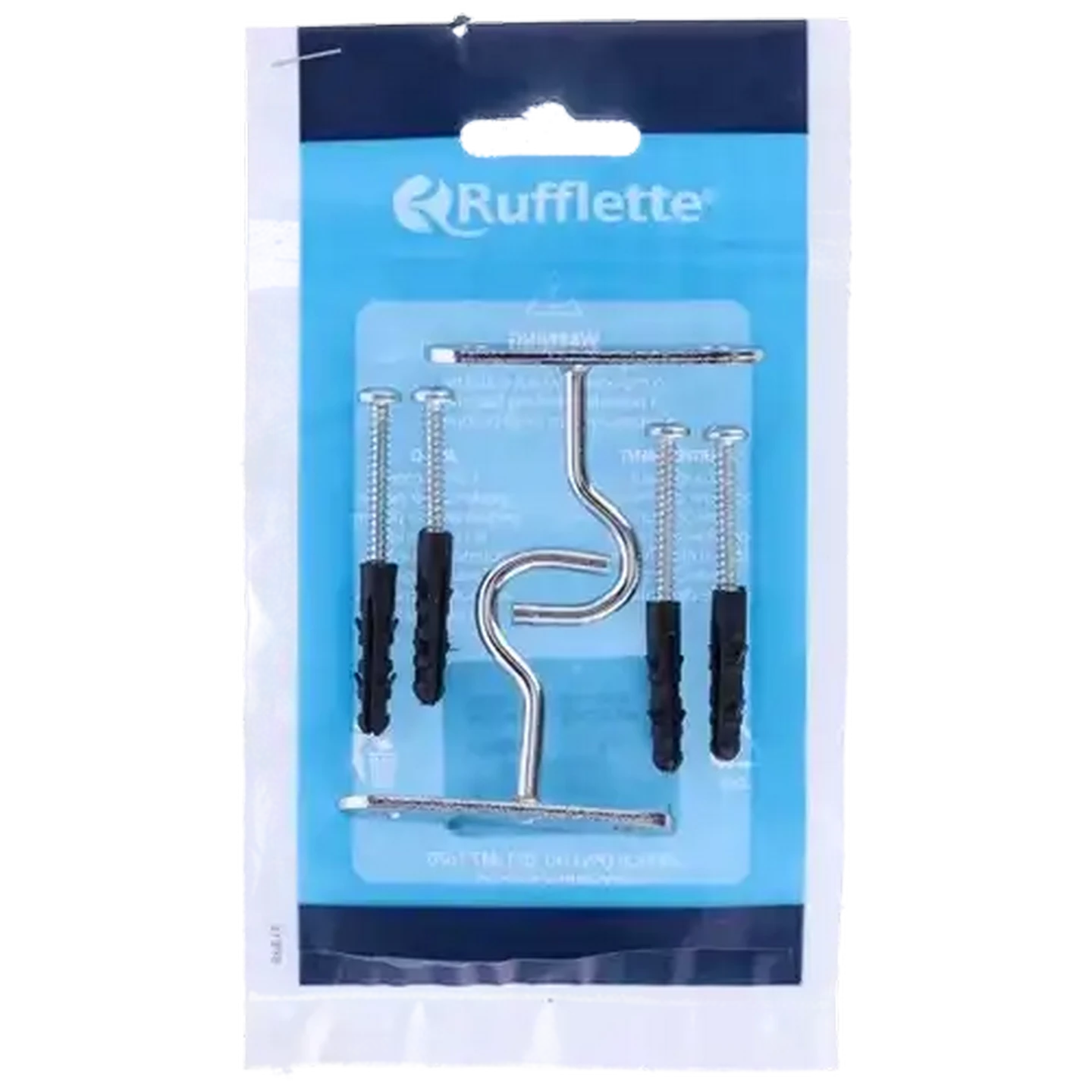 Image of Rufflette Steel Chrome Bracket 16mm