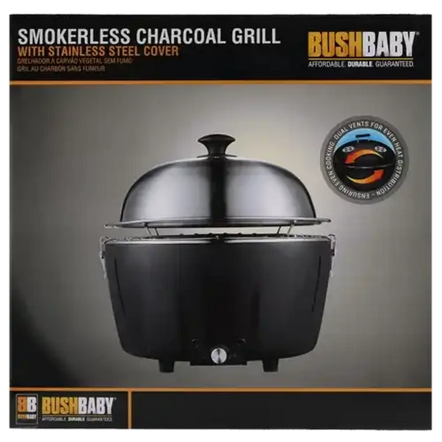 Checkers Sixty60 | Bush Baby Smokeless Charcoal Grill 34cm