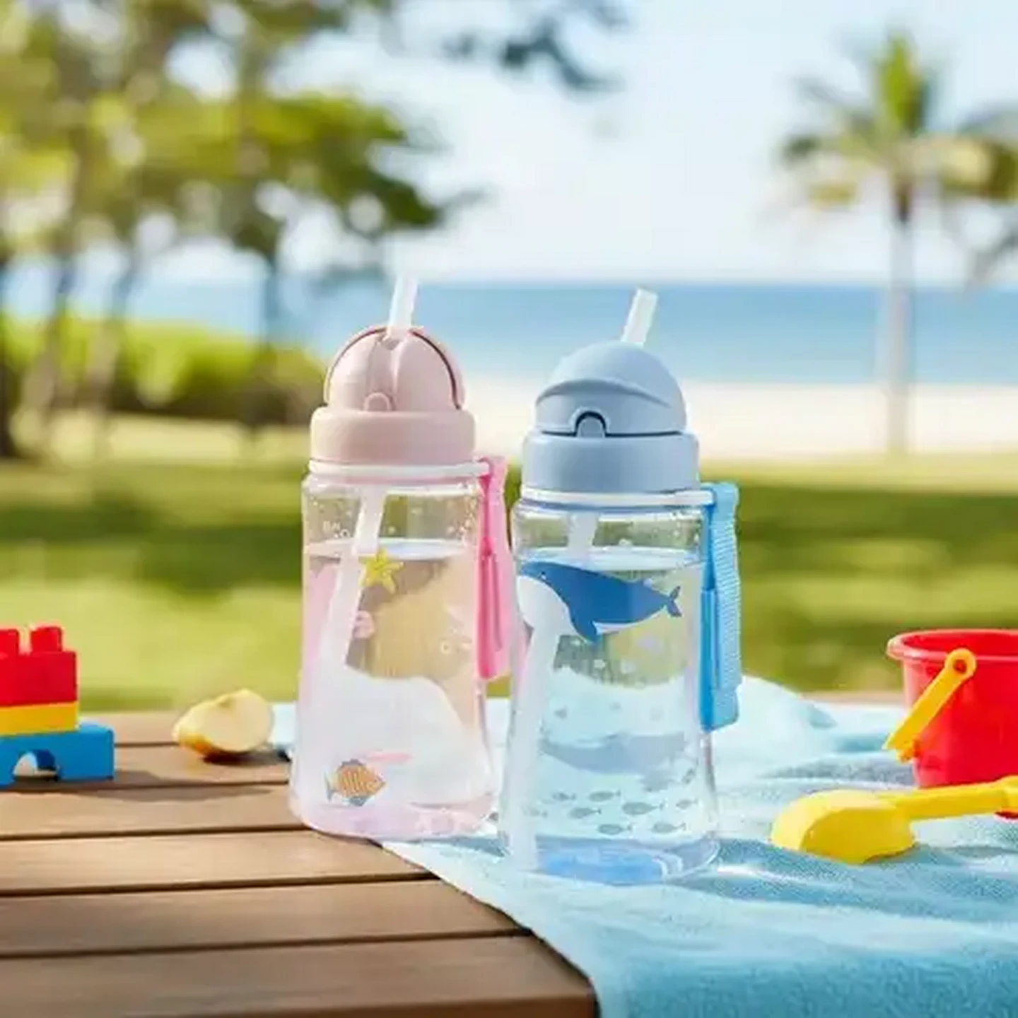 Image of Jolly Tots Brights Clip & Go Sport Sipper 6 Months + (Design May Vary)