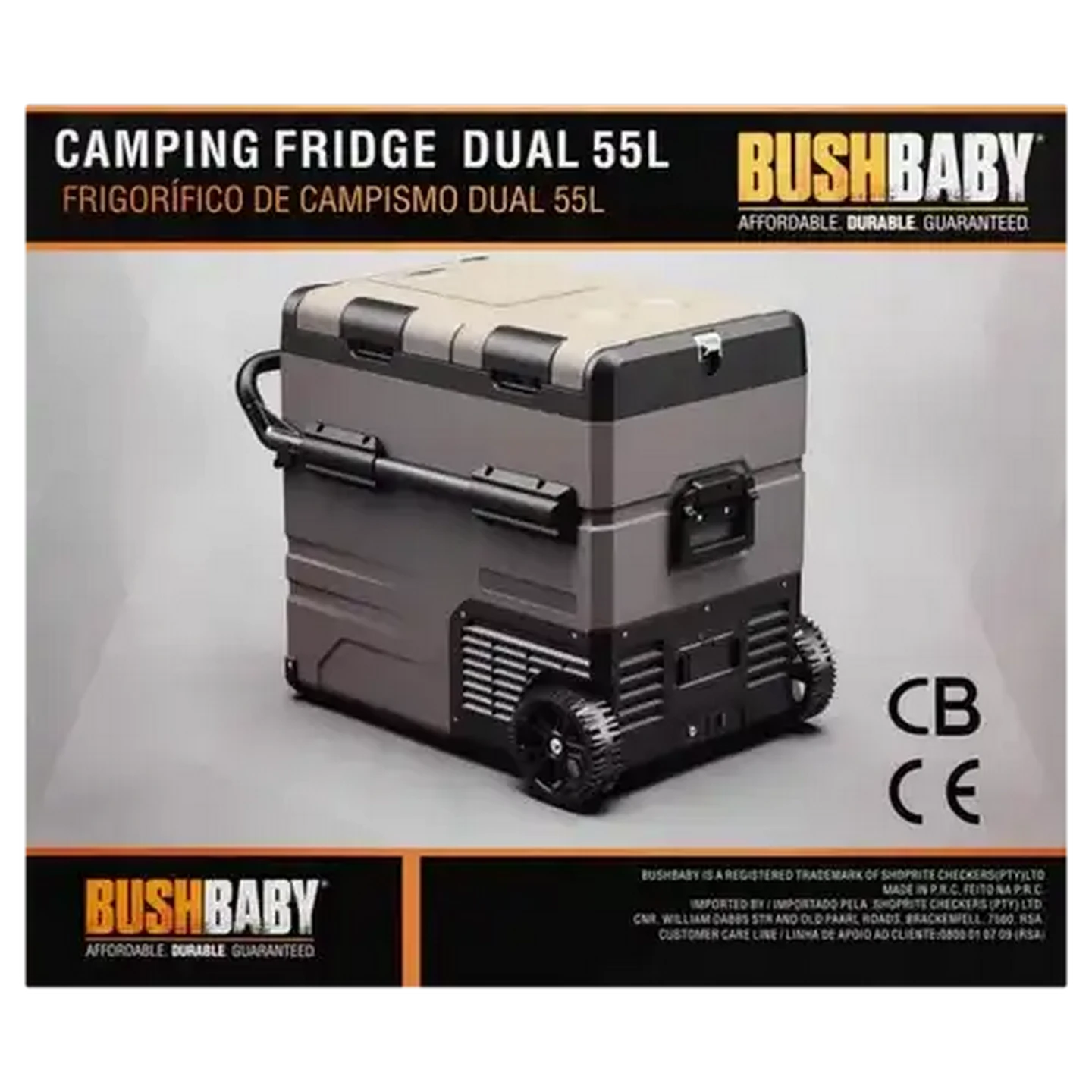 Image of Bush Baby Dual Camping Fridge 55L