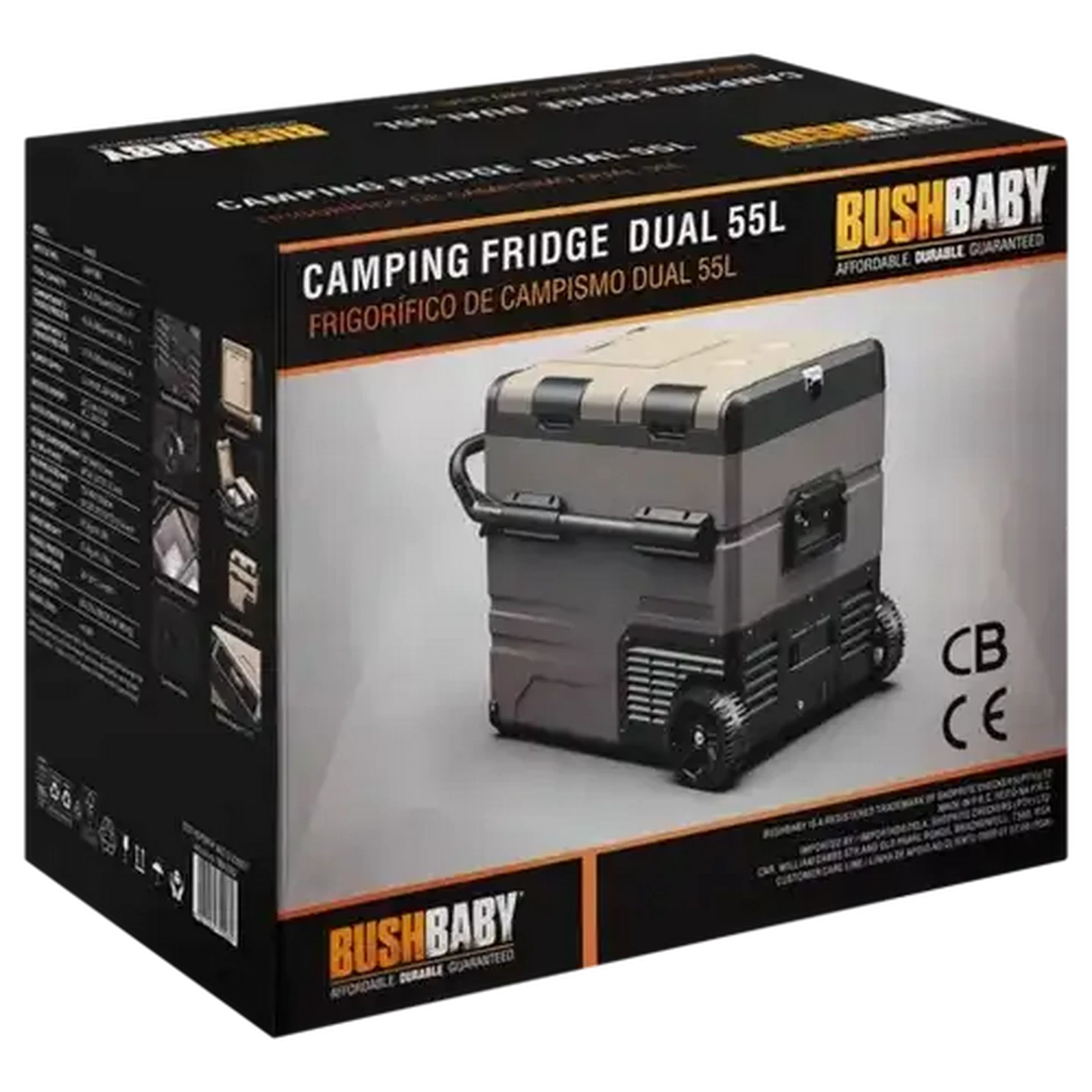 Image of Bush Baby Dual Camping Fridge 55L