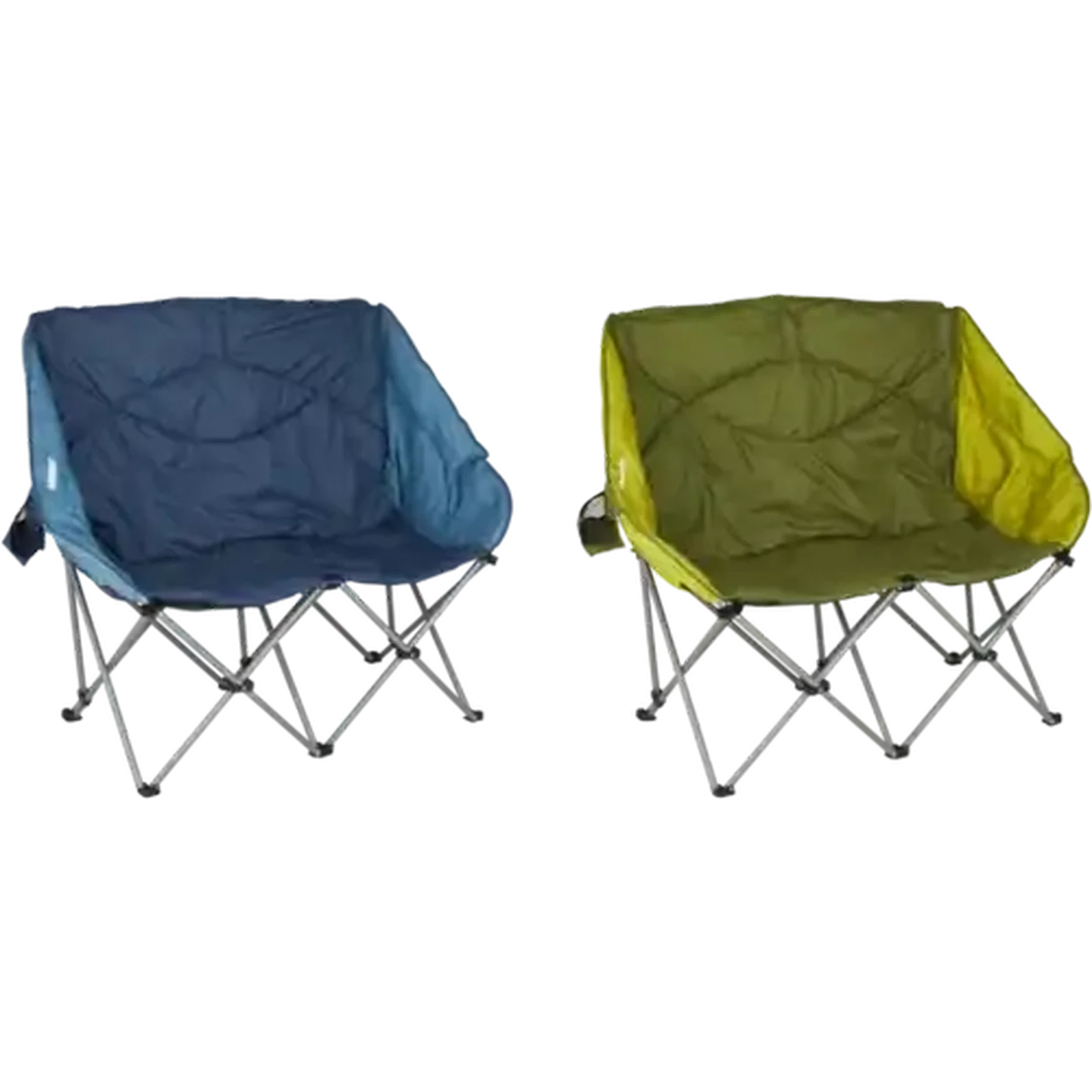 Image of Bush Baby Blue & Stone Loveseat Camping Chair (Colour May Vary)