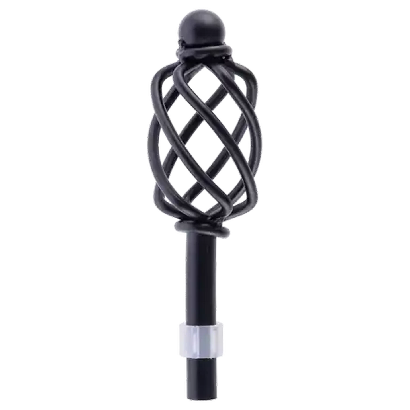 Image of Rufflette Black Steel Finial Susan 19 - 25mm