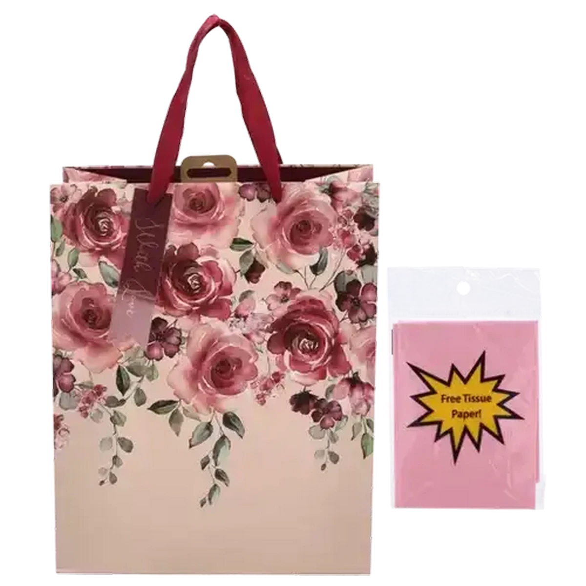 Checkers Sixty60 | Roses With Love Large Printed Gift Bag