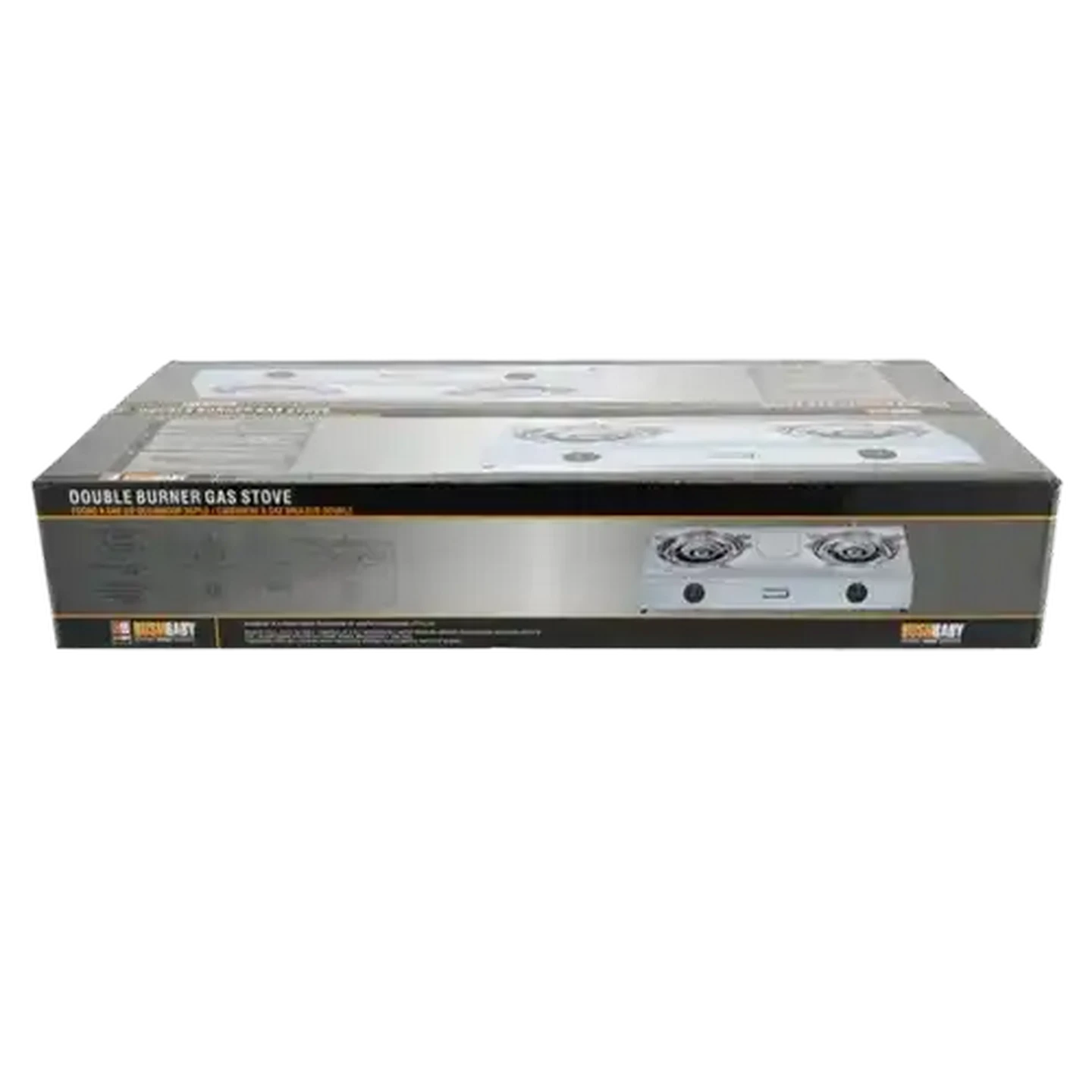 Image of Bush Baby Silver 2 Burner Gas Stove