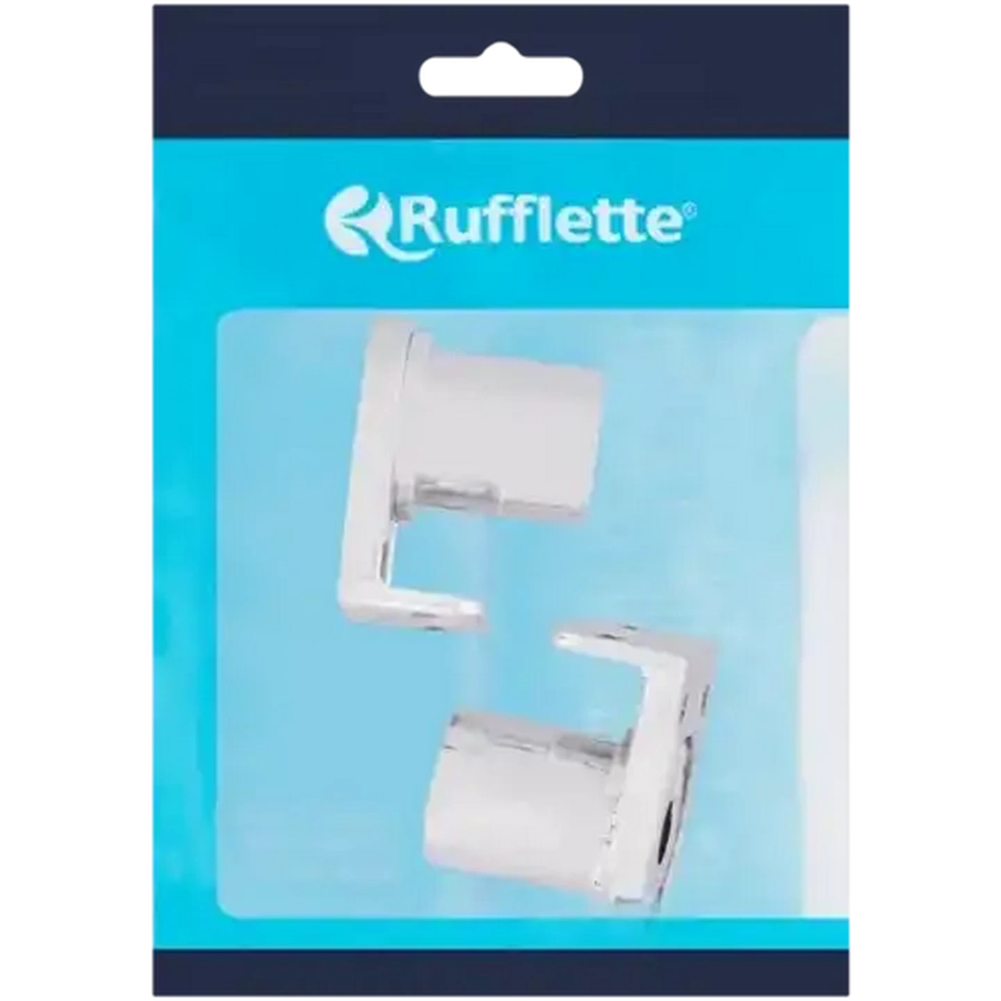 Image of Rufflette Chrome Plastic Universal Bracket