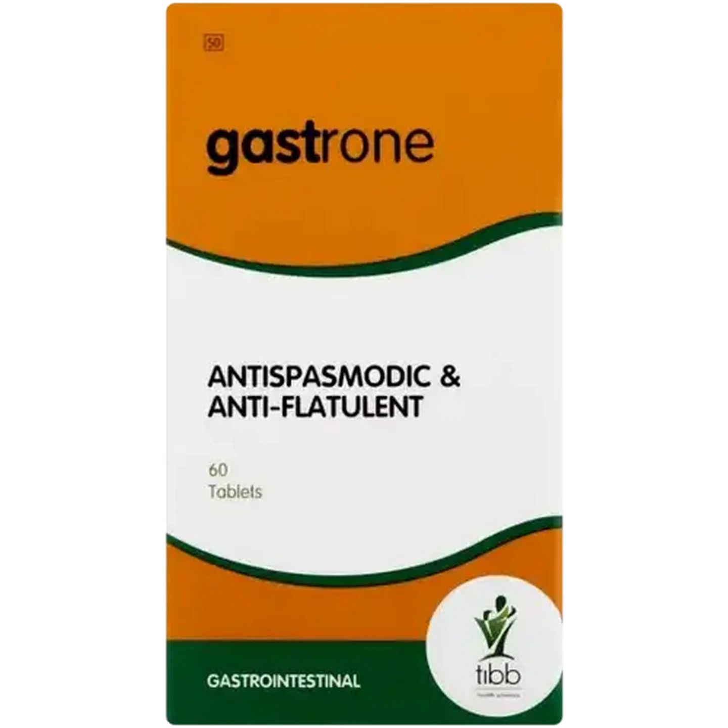 Image of Tibb Gastrone Diarrhoea Tablets 60 Pack