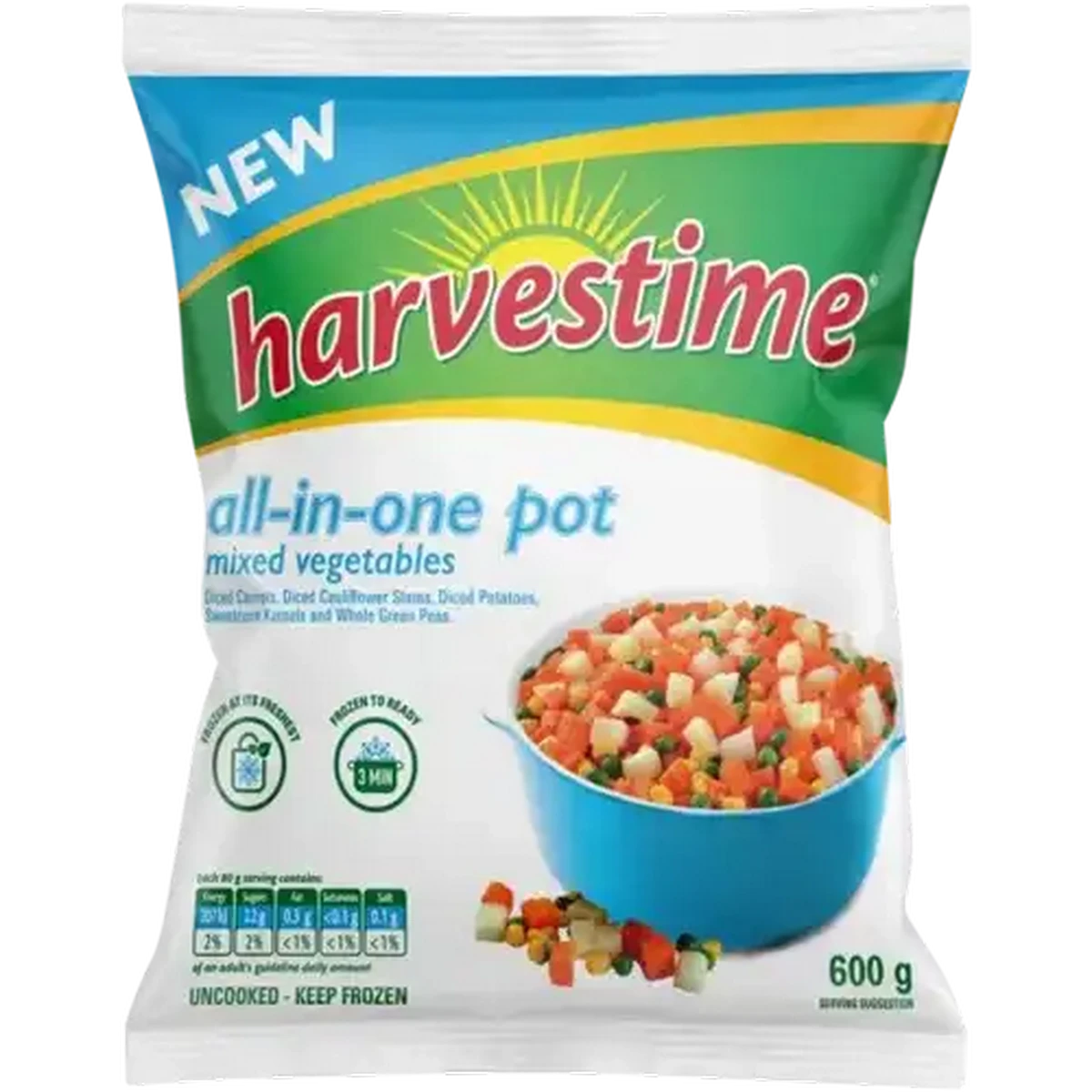 Checkers Sixty60 | Harvestime Frozen All-In-One Pot Mixed