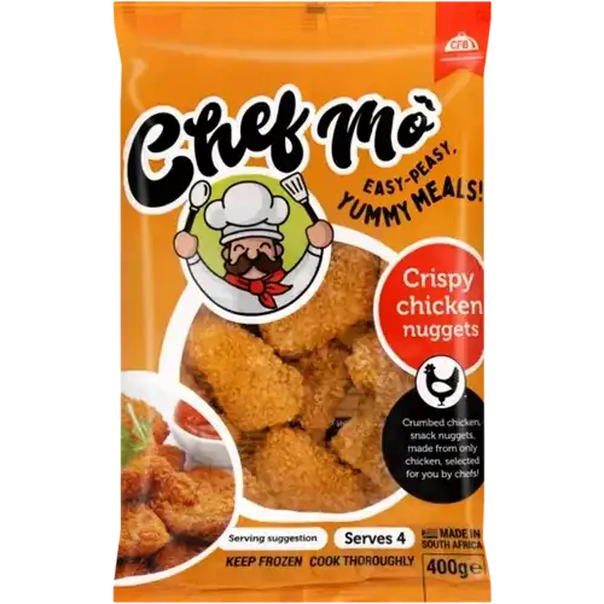 Checkers Sixty60 | Chef Mo Frozen Crispy Chicken Nuggets 400g