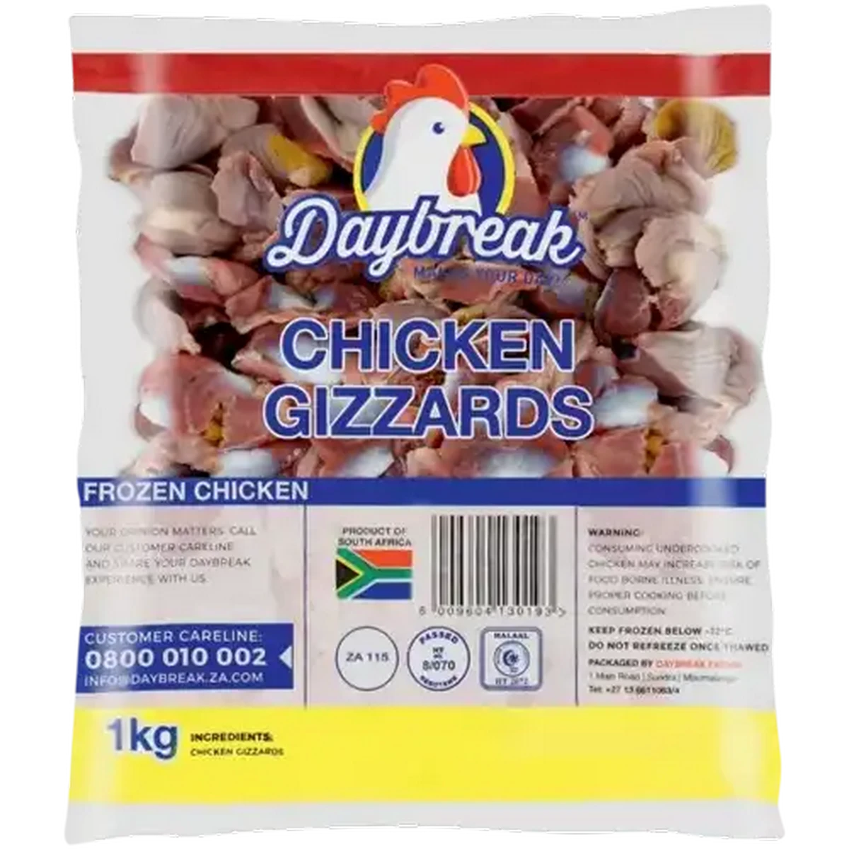 Checkers Sixty60 | Daybreak Frozen Chicken Gizzards 1kg