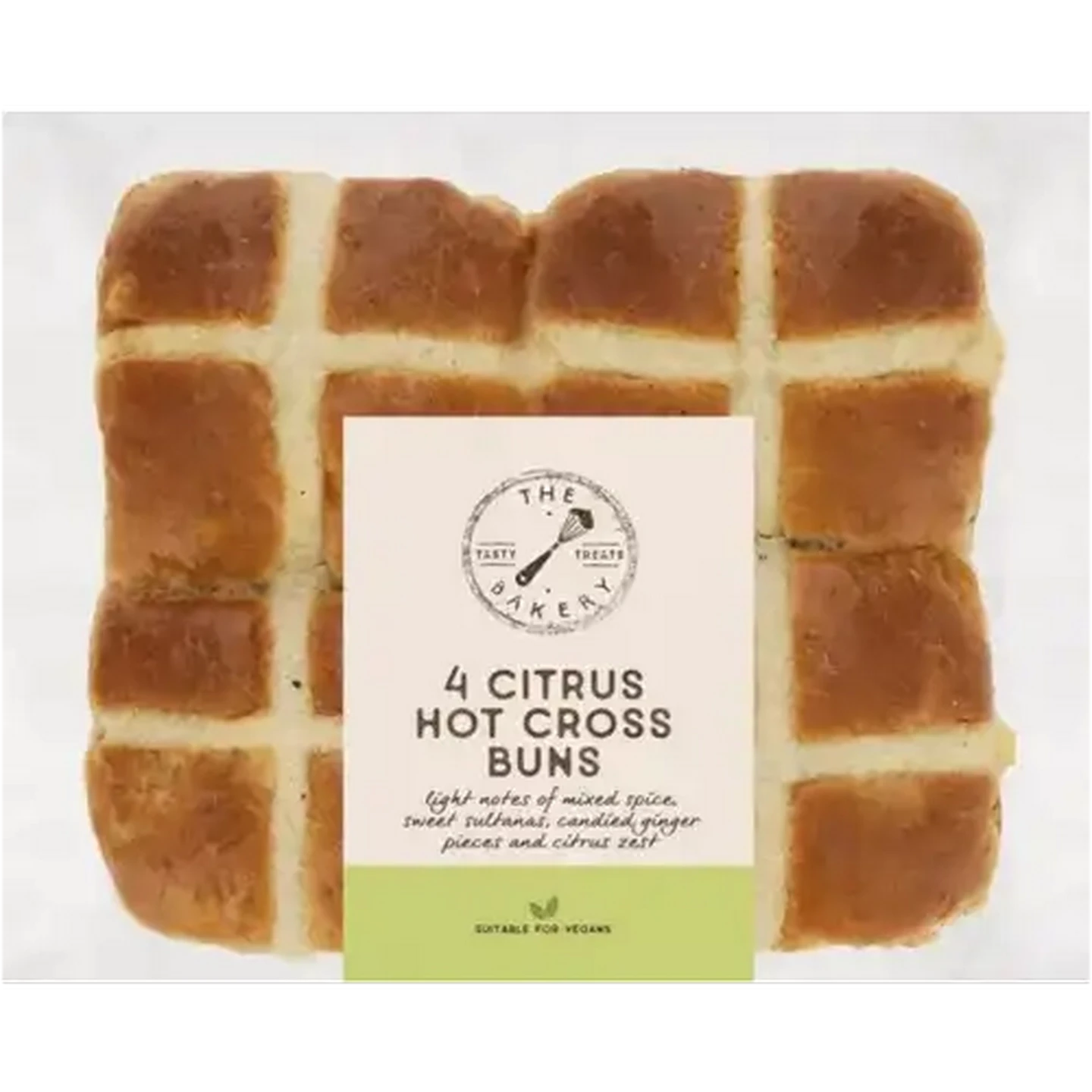 Checkers Sixty60 | The Bakery Citrus Hot Cross Buns 4 Pack