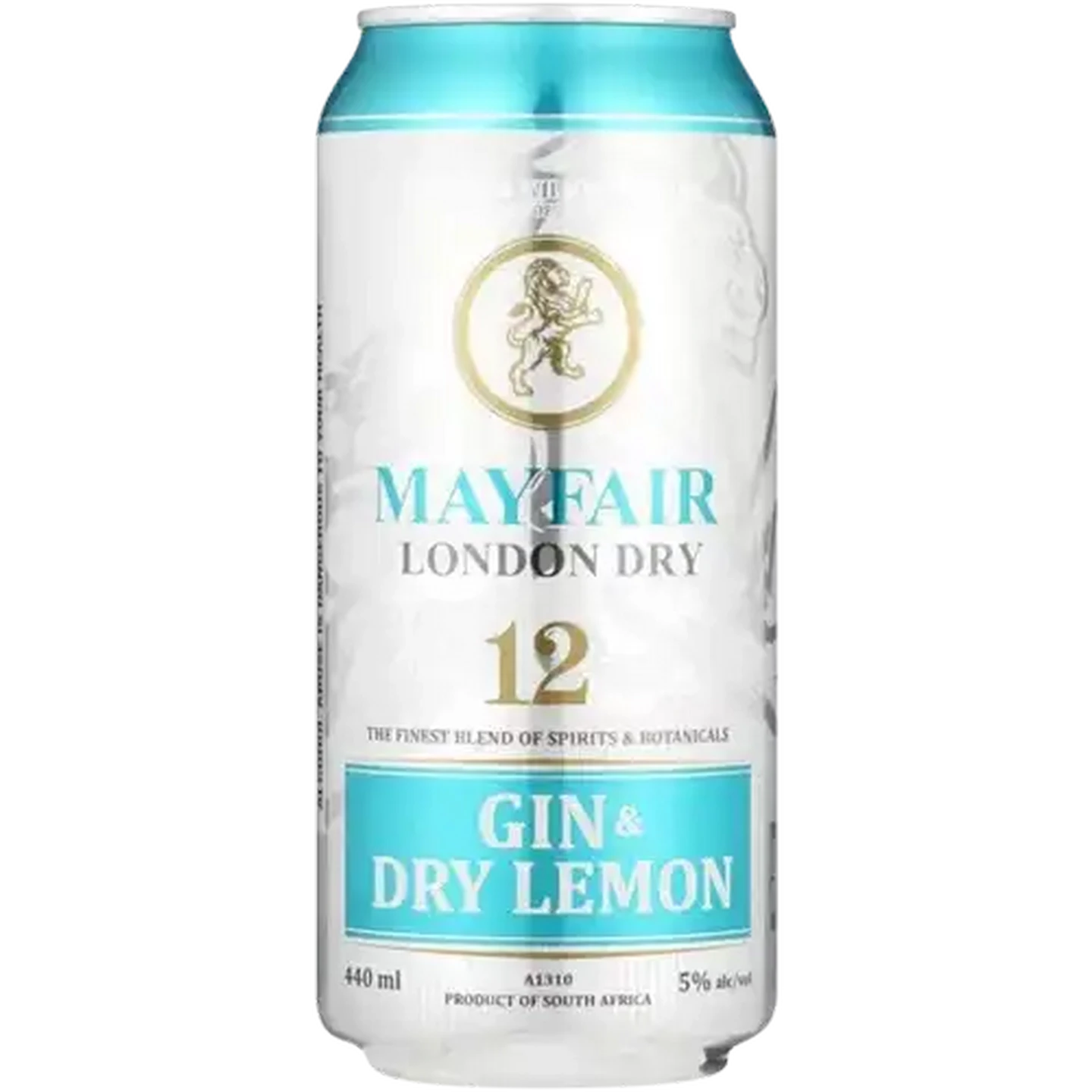 Image of Mayfair Gin And Dry Lemon Can 440ml