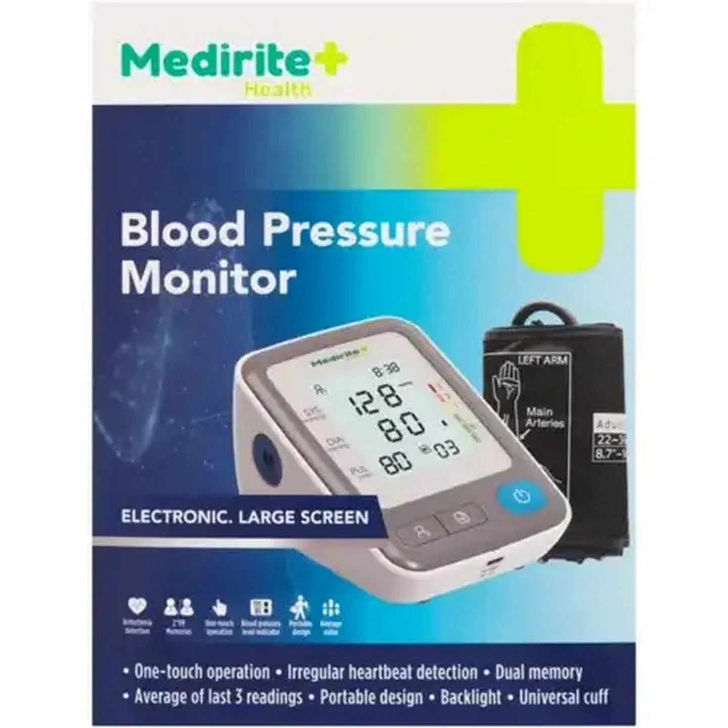 Image of Medirite Electronic Blood Pressure Monitor
