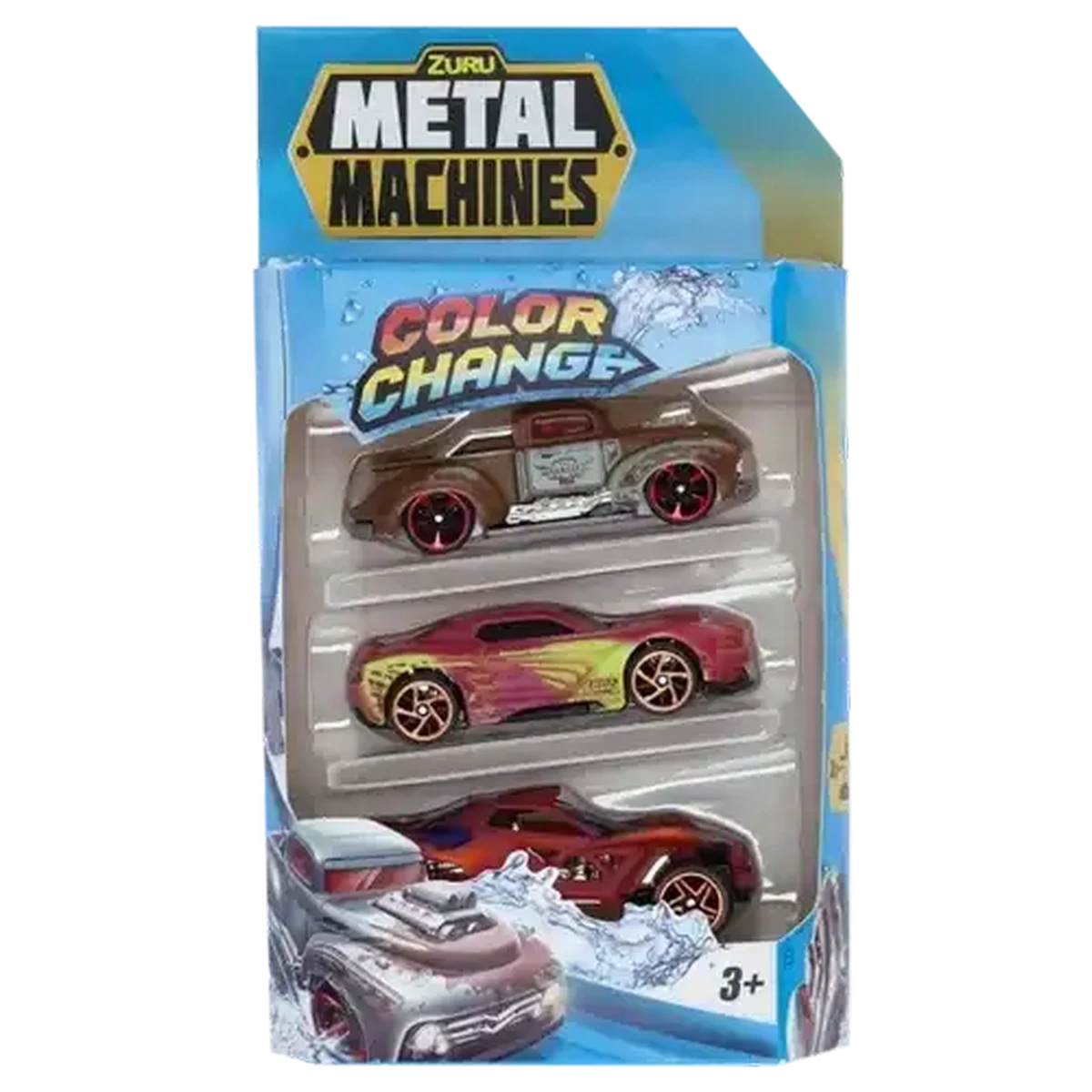Checkers Sixty60 | Metal Machines Colour Change Cars 3-Pack (Type