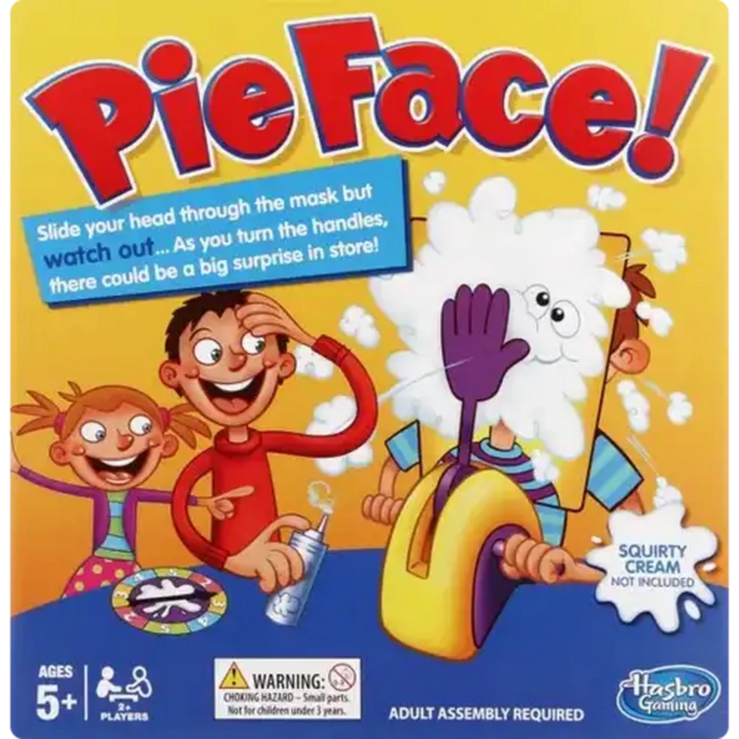 Image of Hasbro Gaming Pie Face Game
