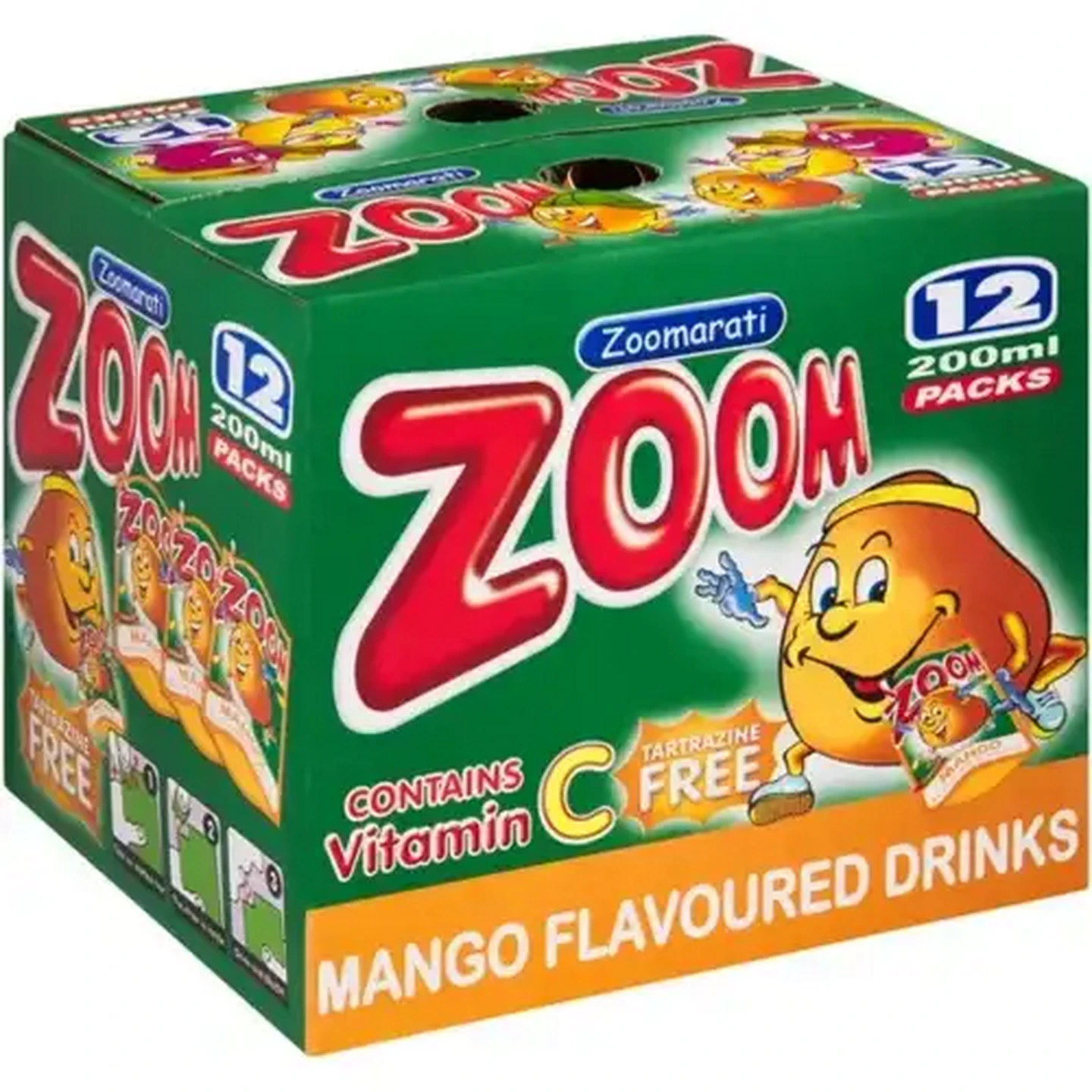 Image of ZOOM Mango Flavoured Drink 12 x 200ml