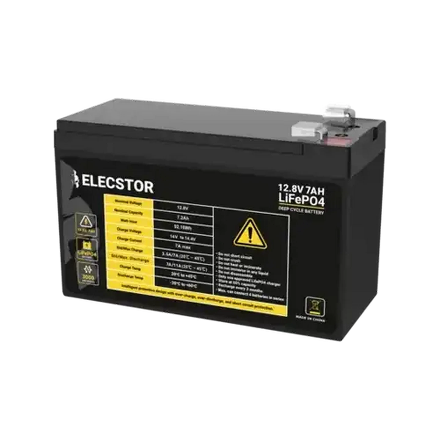 Checkers Sixty60 | Elecstor 7AH LiFeP04 Battery 12.8V