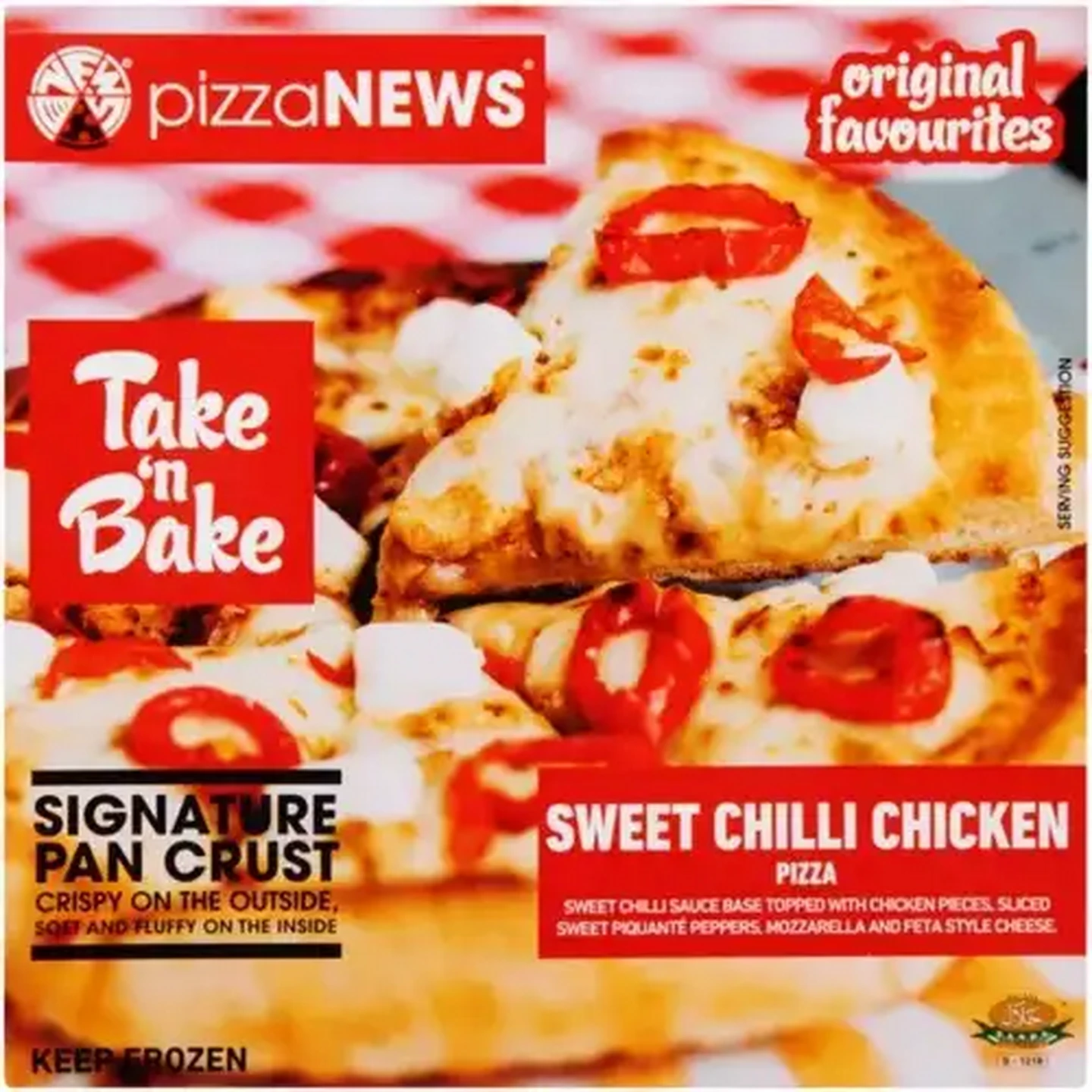 Checkers Sixty60 | pizzaNEWS Take 'n Bake Frozen Signature Pan