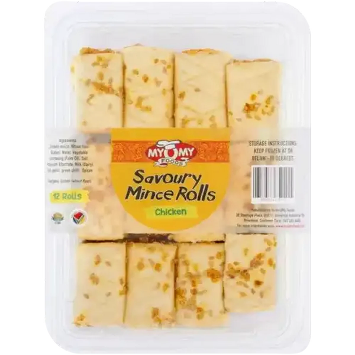 Checkers Sixty60 | MyOMy Foods Frozen Chicken Savoury Mince Rolls