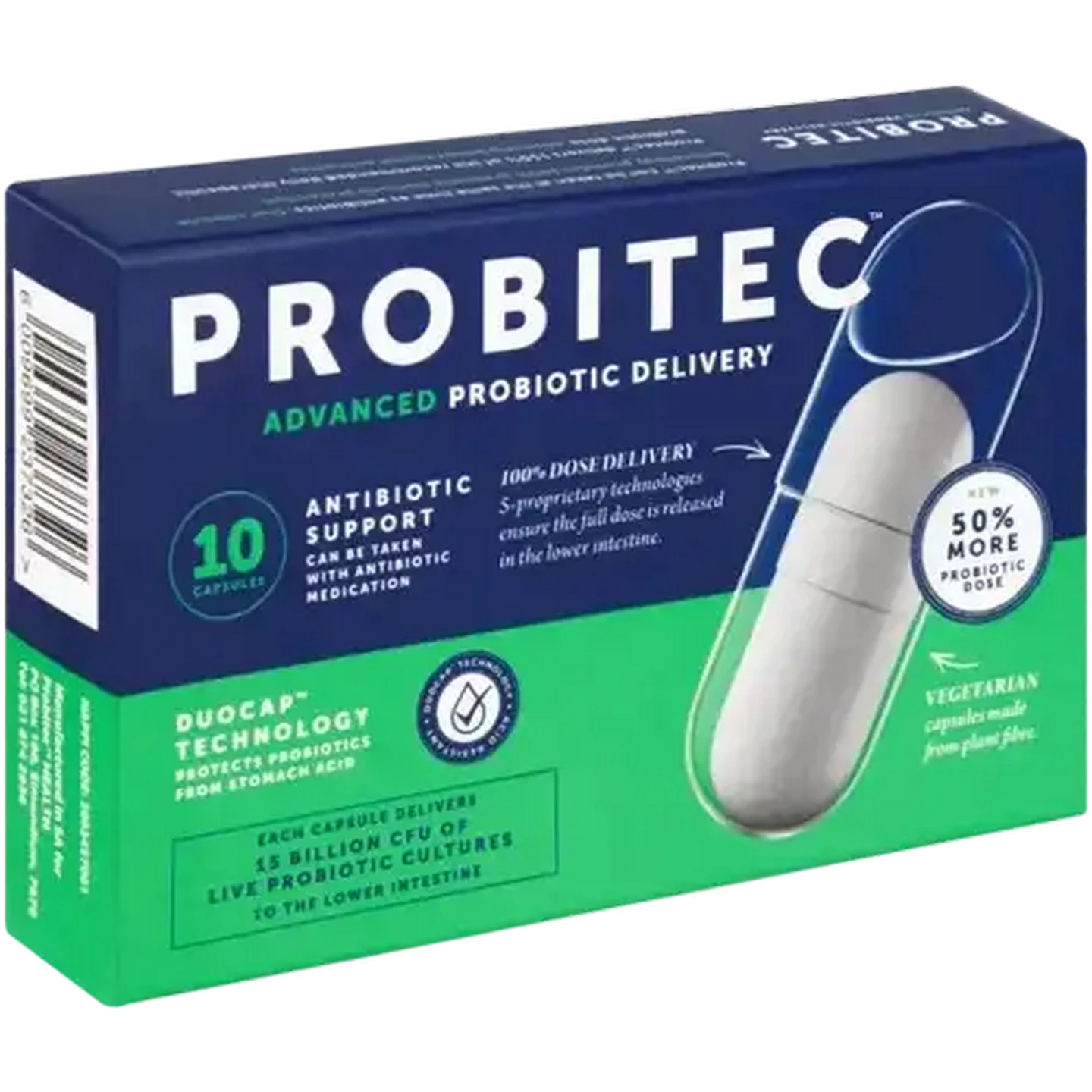Image of Probitec Advanced Probiotic Capsules 10 Pack