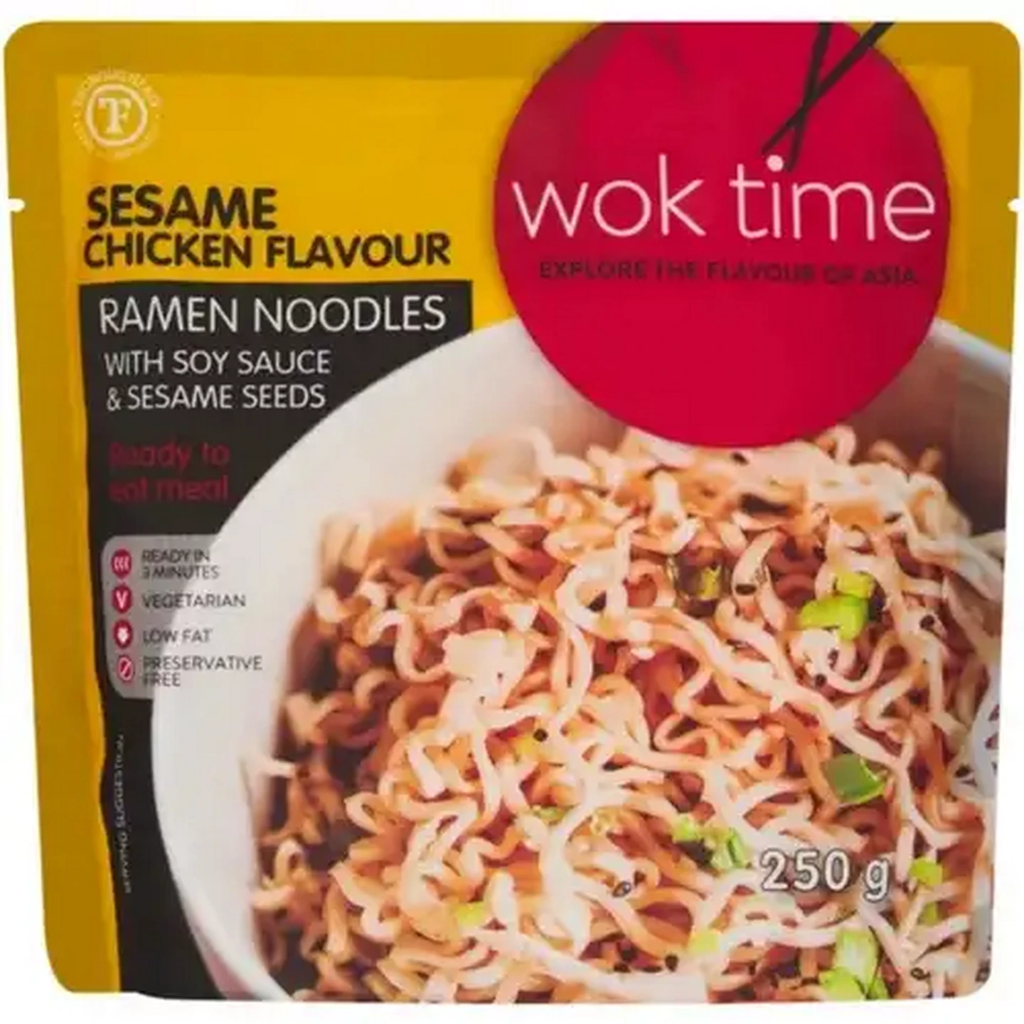 Checkers Sixty60 | Wok Time Sesame Chicken Flavour Ramen Noodles 250g
