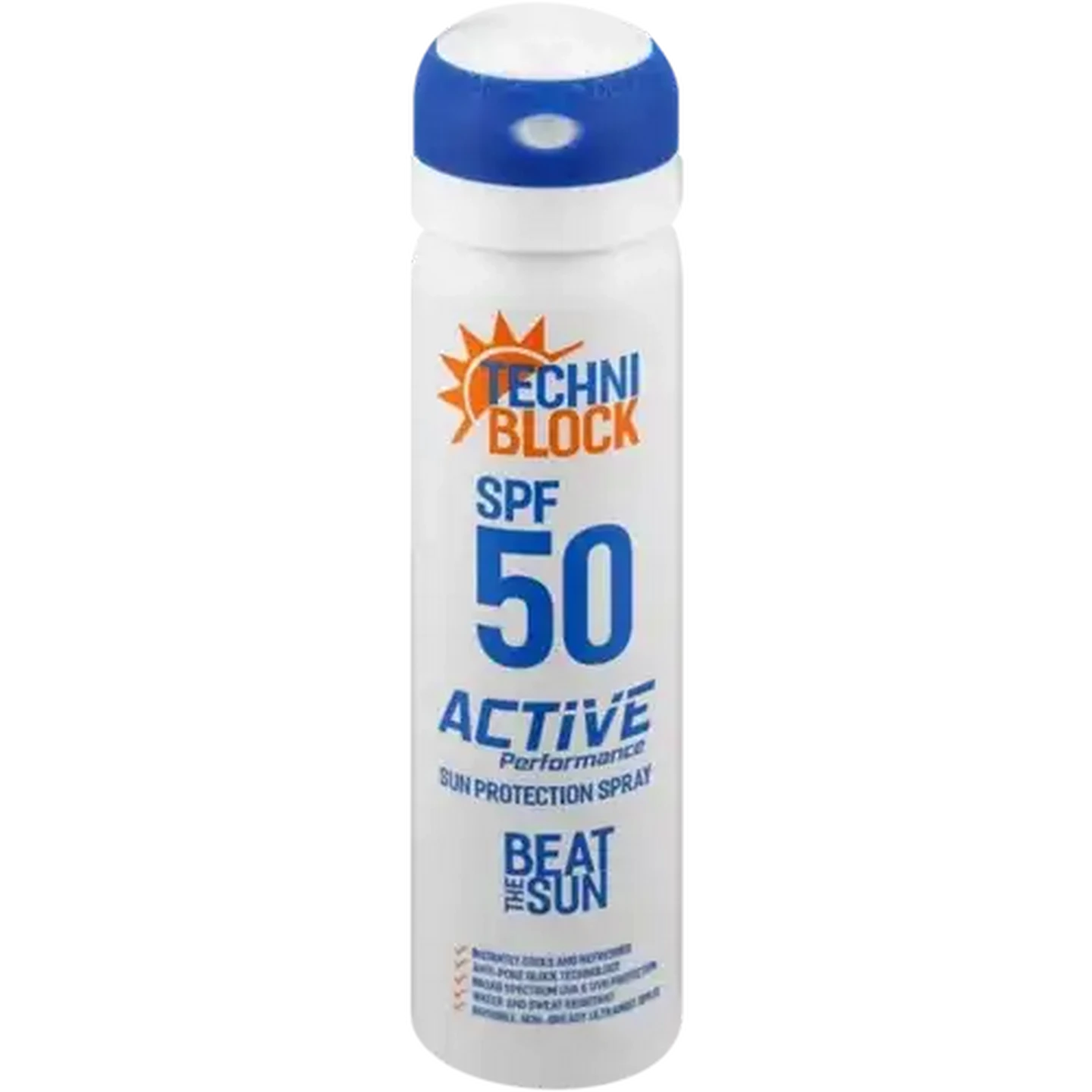 Image of Techniblock SPF 50 Active Sun Protection Spray 75ml