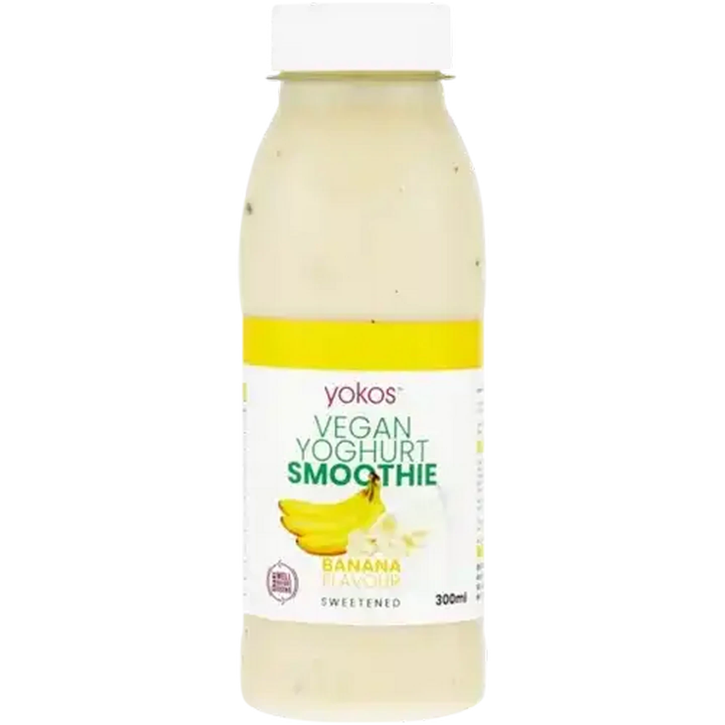 Image of Yokos Banana Flavour Vegan Yoghurt Smoothie 300ml