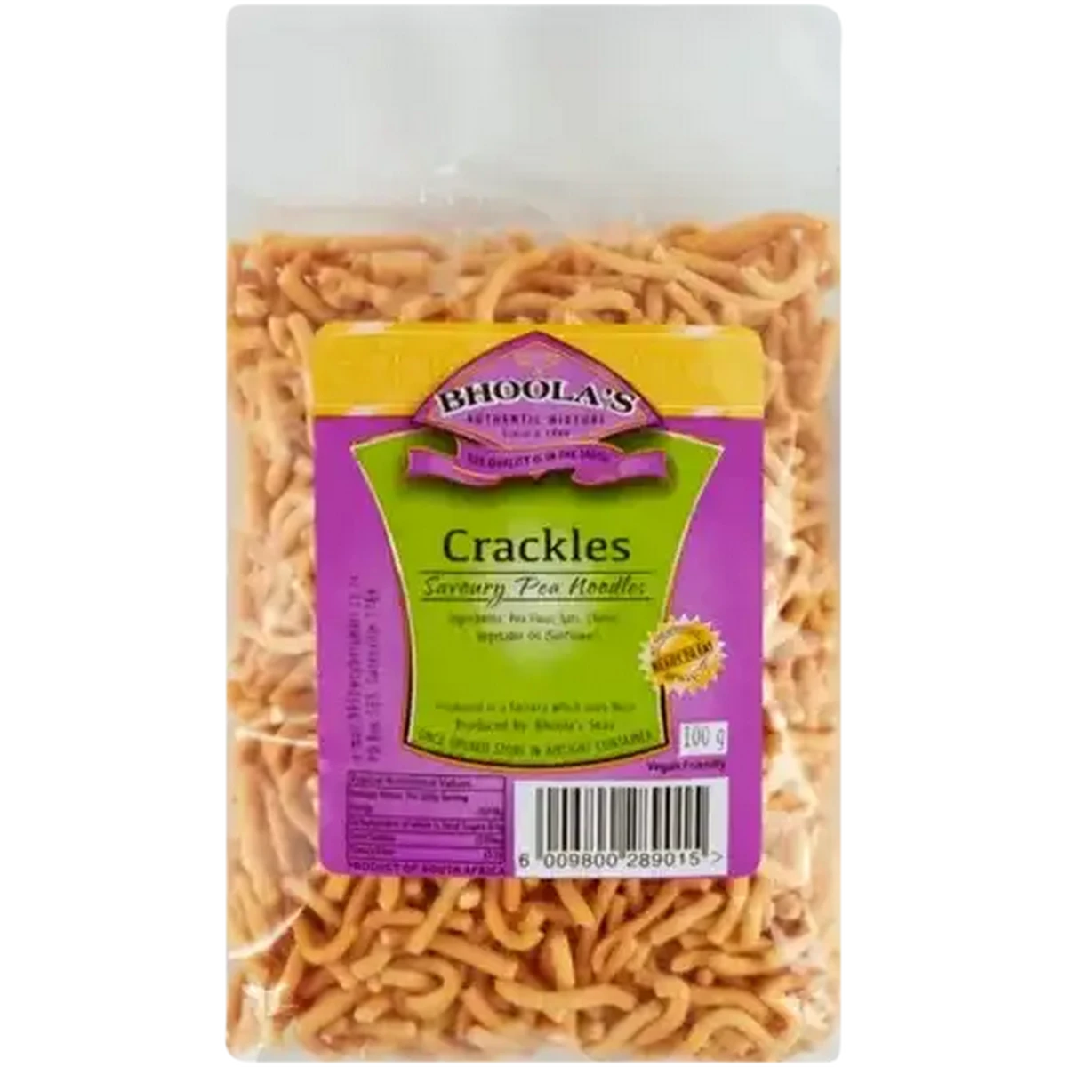 Checkers Sixty60 | Bhoola's Crackles Savoury Pea Noodles 100g