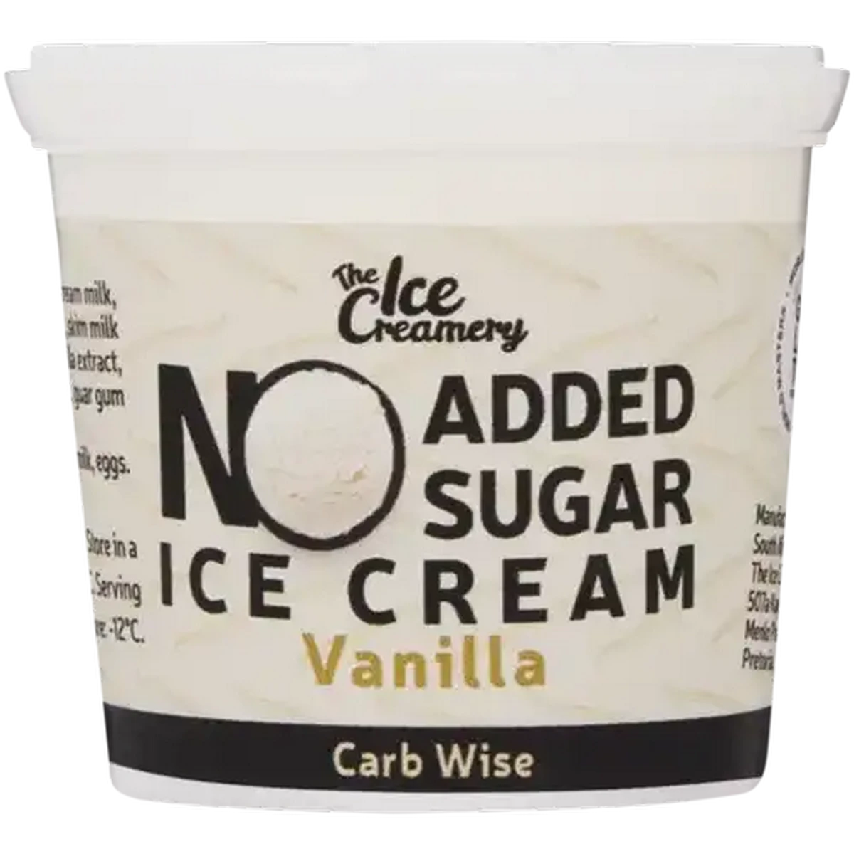 Checkers Sixty60 | The Ice Creamery Vanilla No Added Sugar Ice