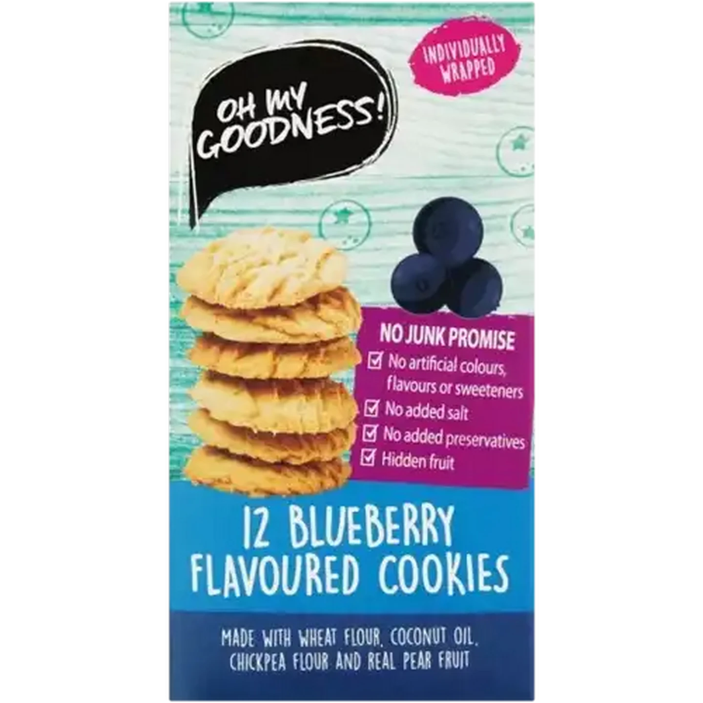 Checkers Sixty60 | Oh My Goodness! Blueberry Flavoured Cookies 12 Pack