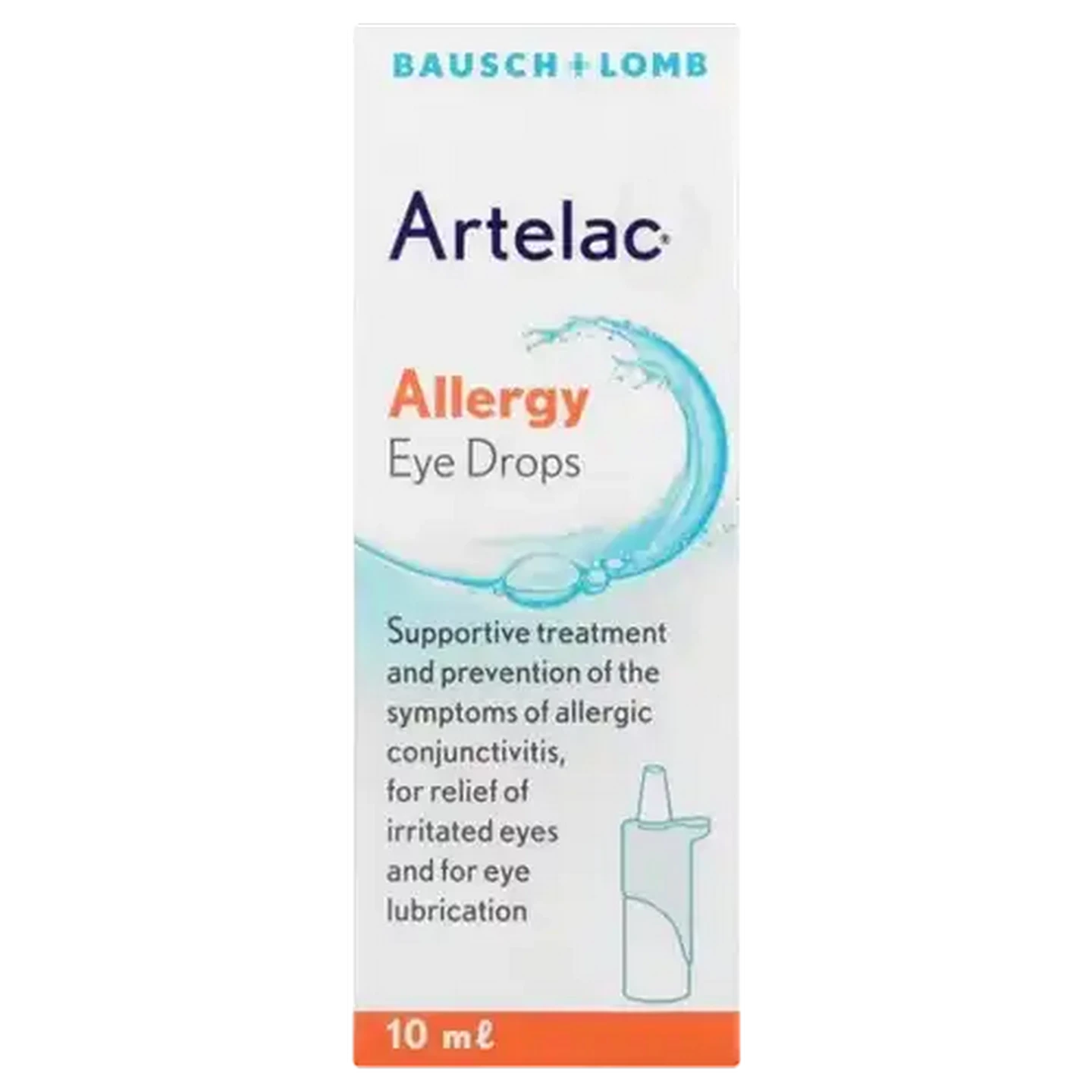 Image of Artelac Allergy Eye Drops 10ml