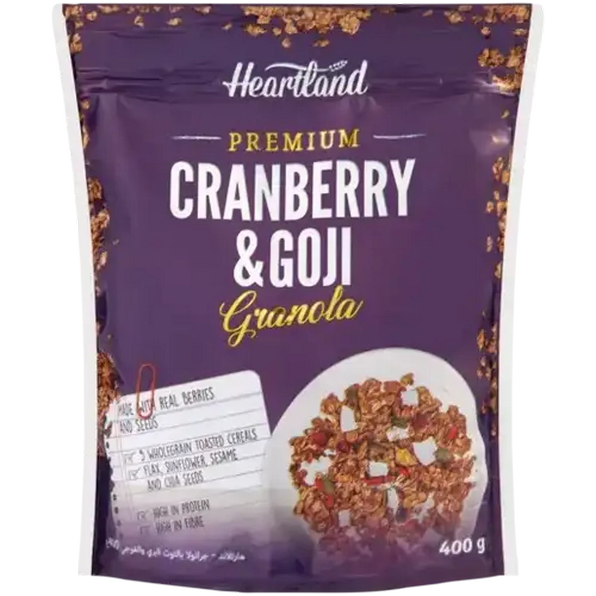 Checkers Sixty60 | Heartland Cranberry & Goji Premium Granola 400g