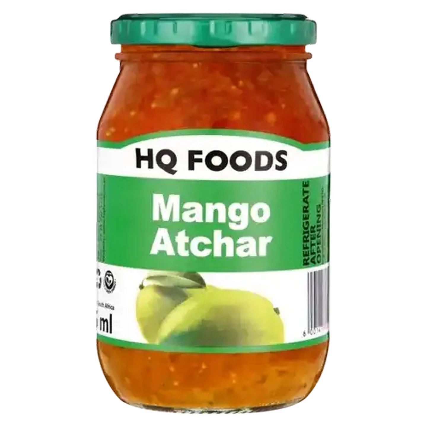 あーちゃそ Checkers Sixty60 | HQ Foods Mango Atchar 375ml