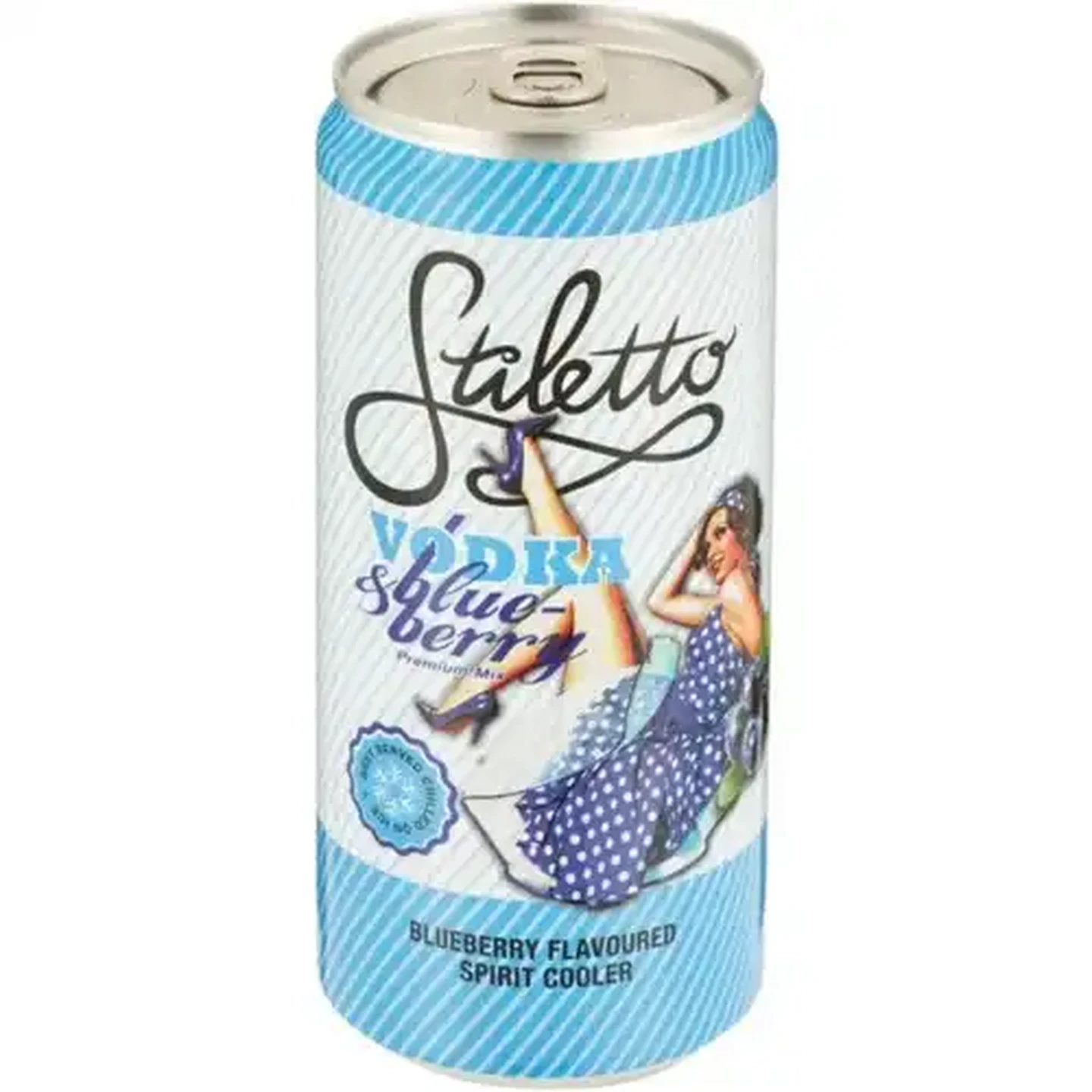 洋楽 CARIKA TURE - SPIRIT CENTRIC Checkers Sixty60 | Stiletto Blueberry Flavoured Spirit Cooler Can