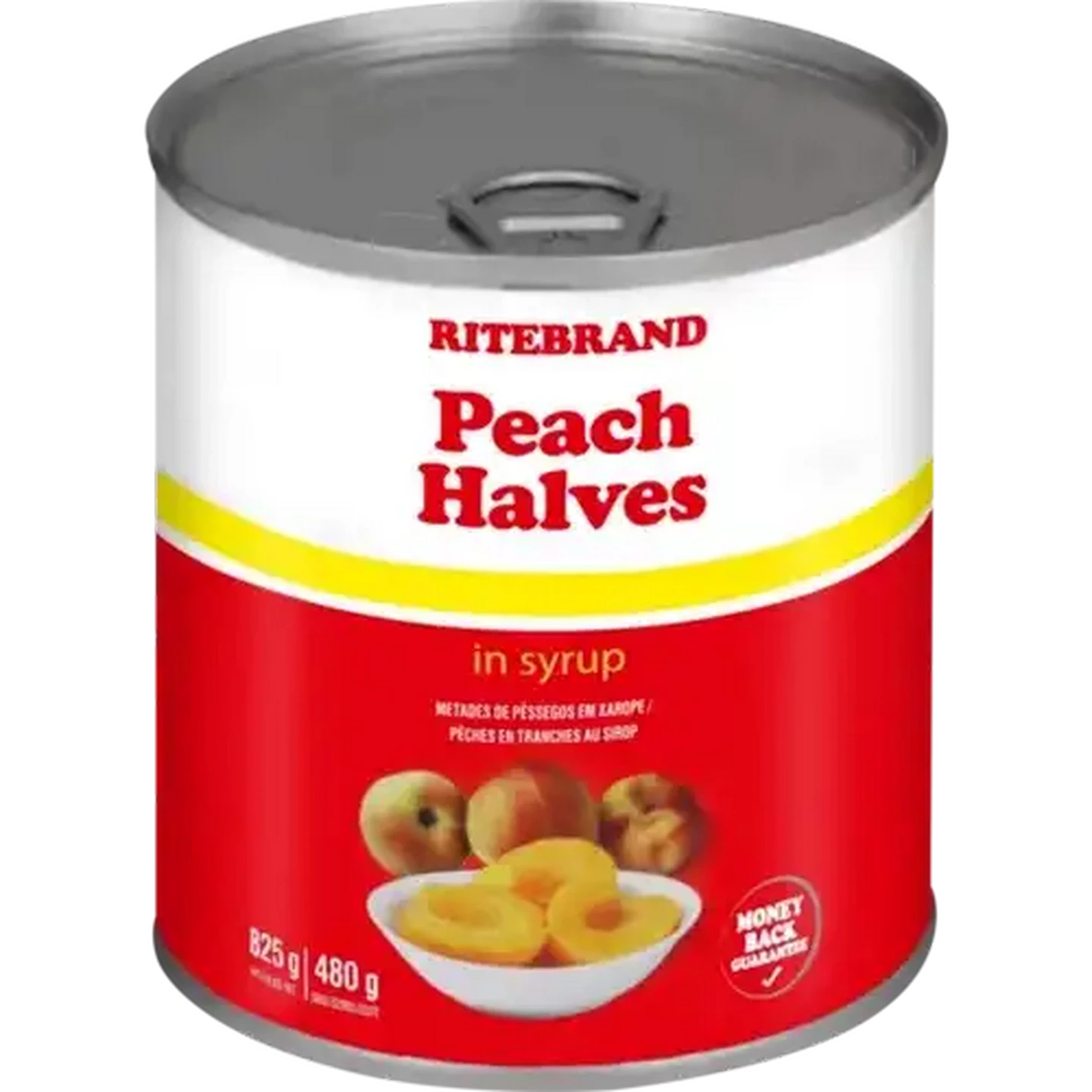 Checkers Sixty60 | Ritebrand Peach Halves In Syrup Can 825g